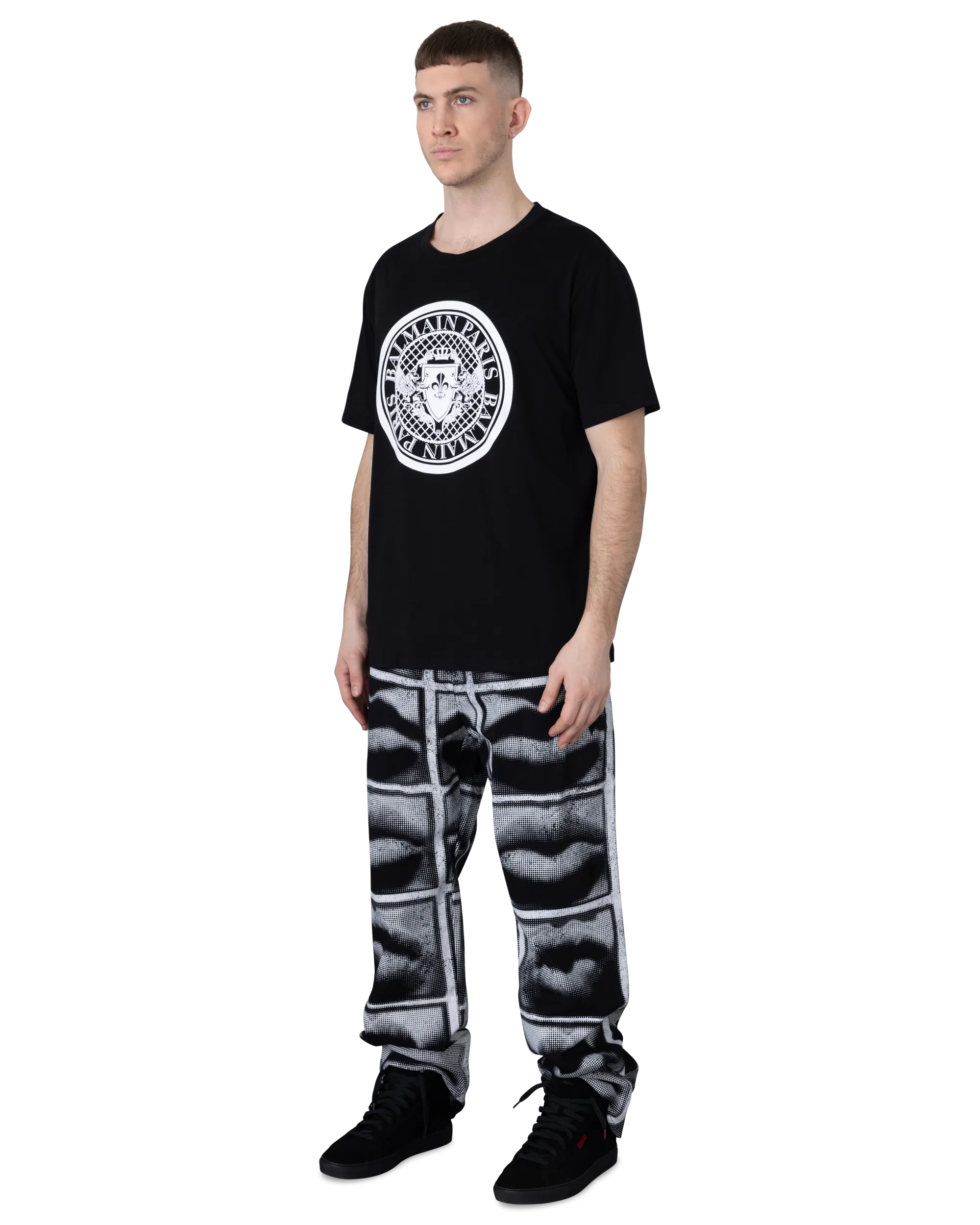 Flocked Coin T-Shirt