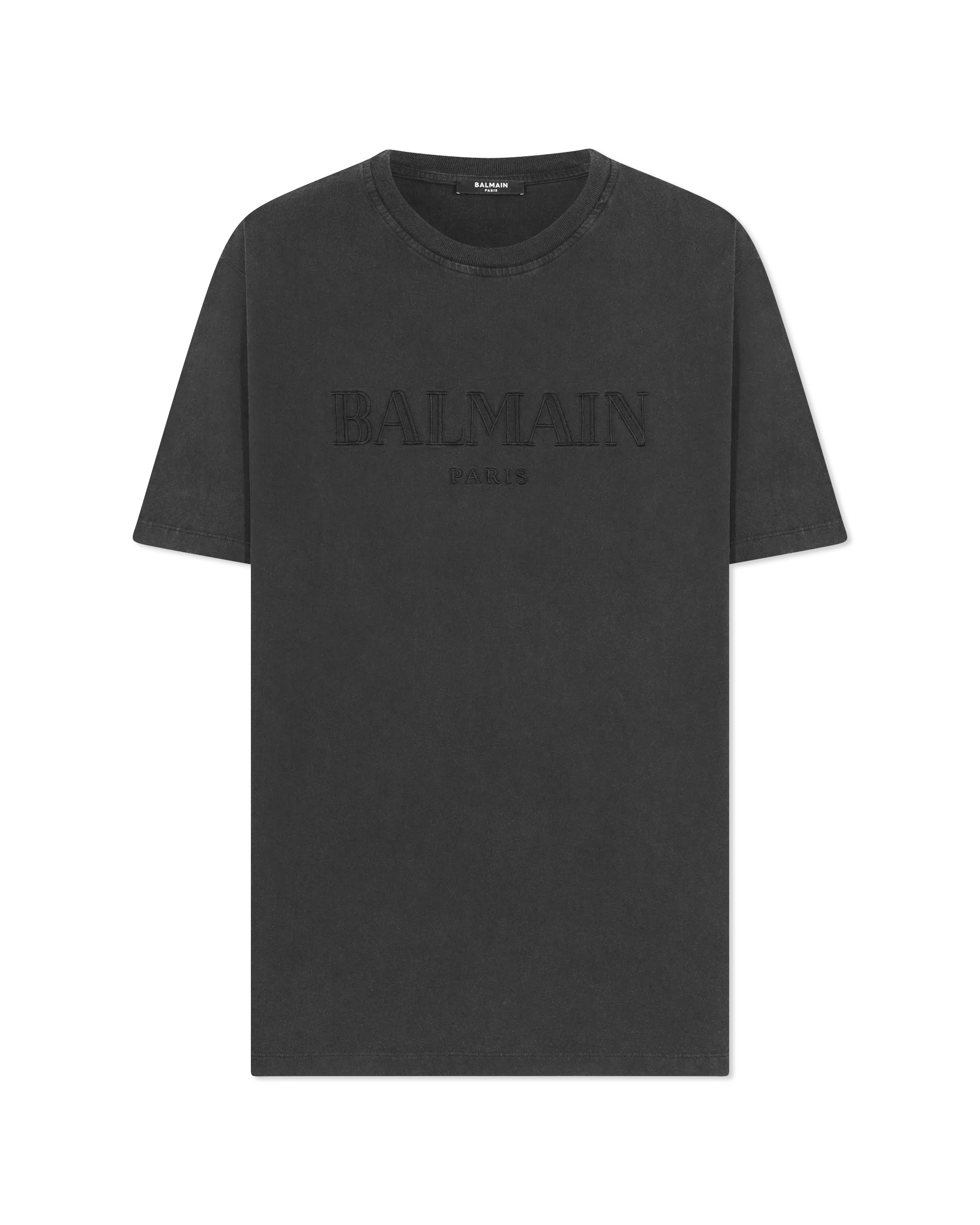Vintage Balmain Embroidered Loose T-Shirt