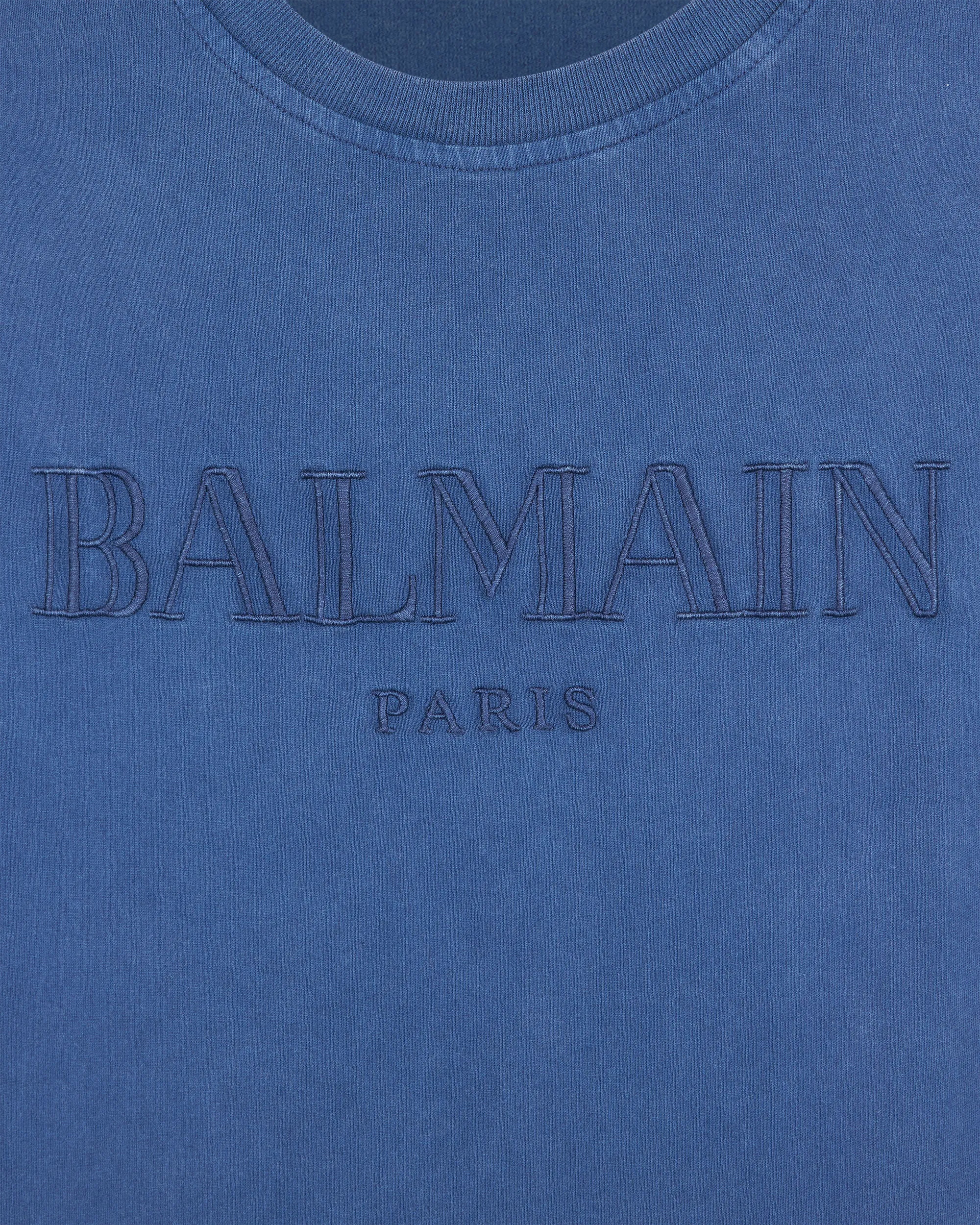 Vintage Balmain Embroidered Loose T-Shirt