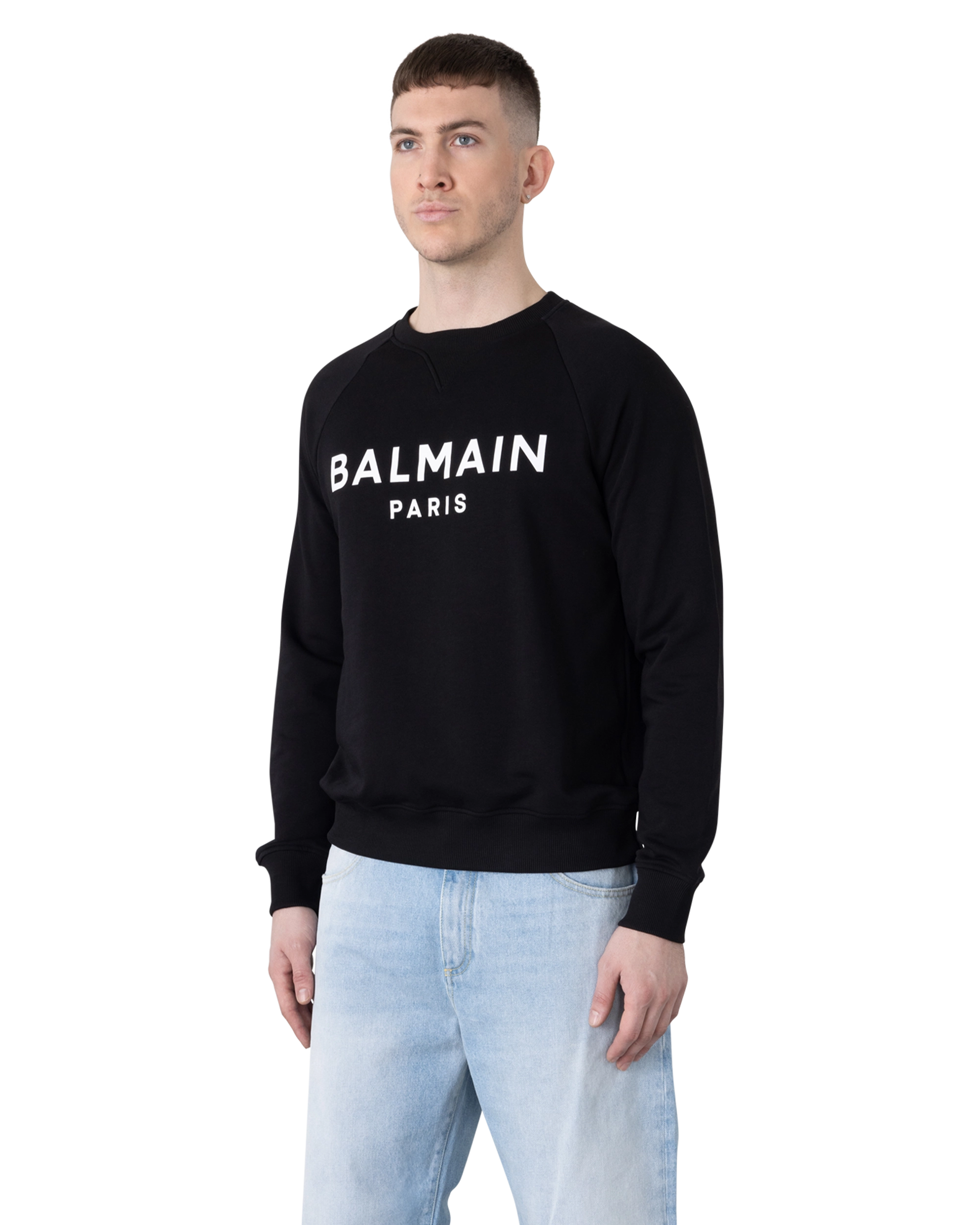 Balmain Paris Printed Sweatshirt
