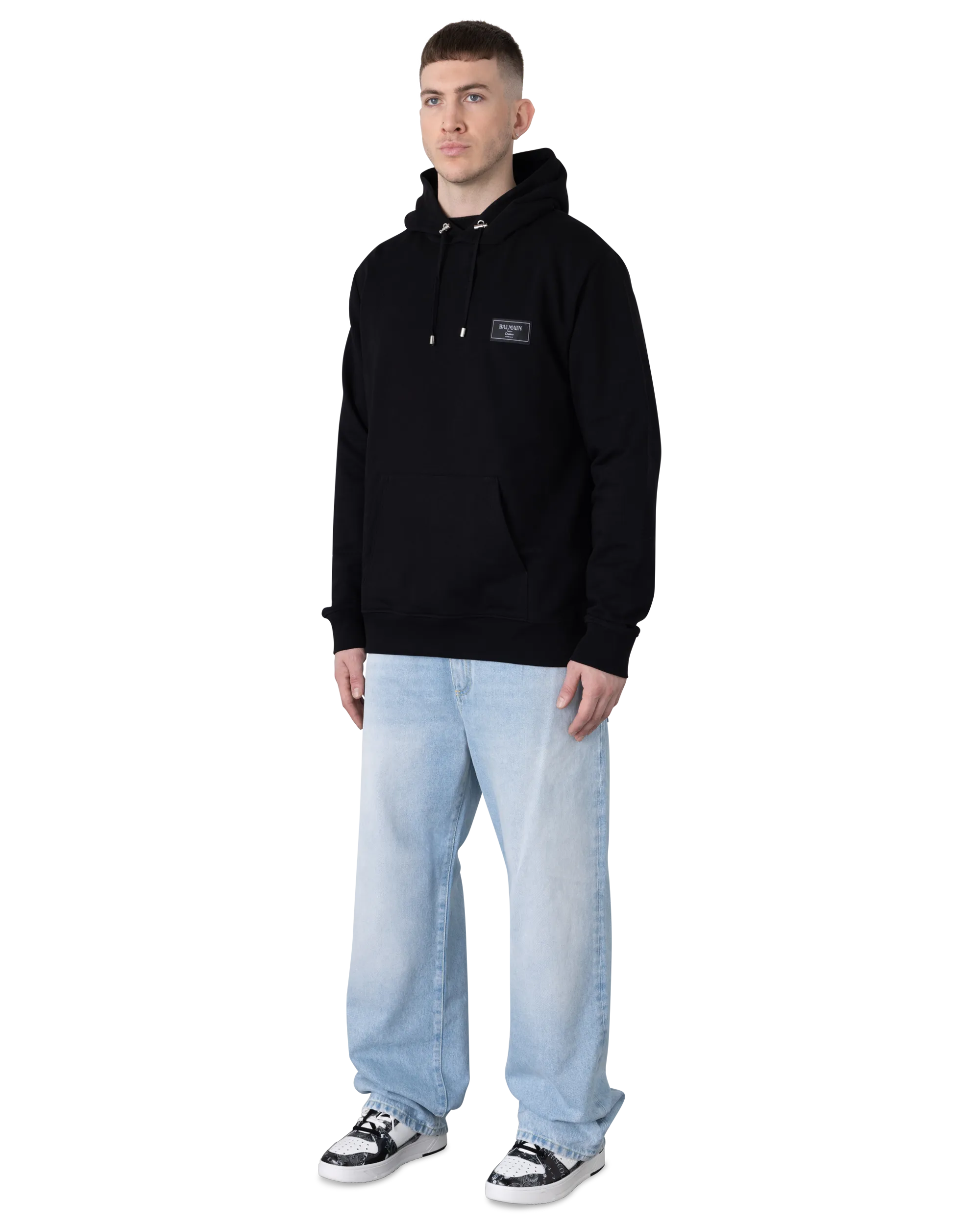 Balmain Couture Label Hoodie