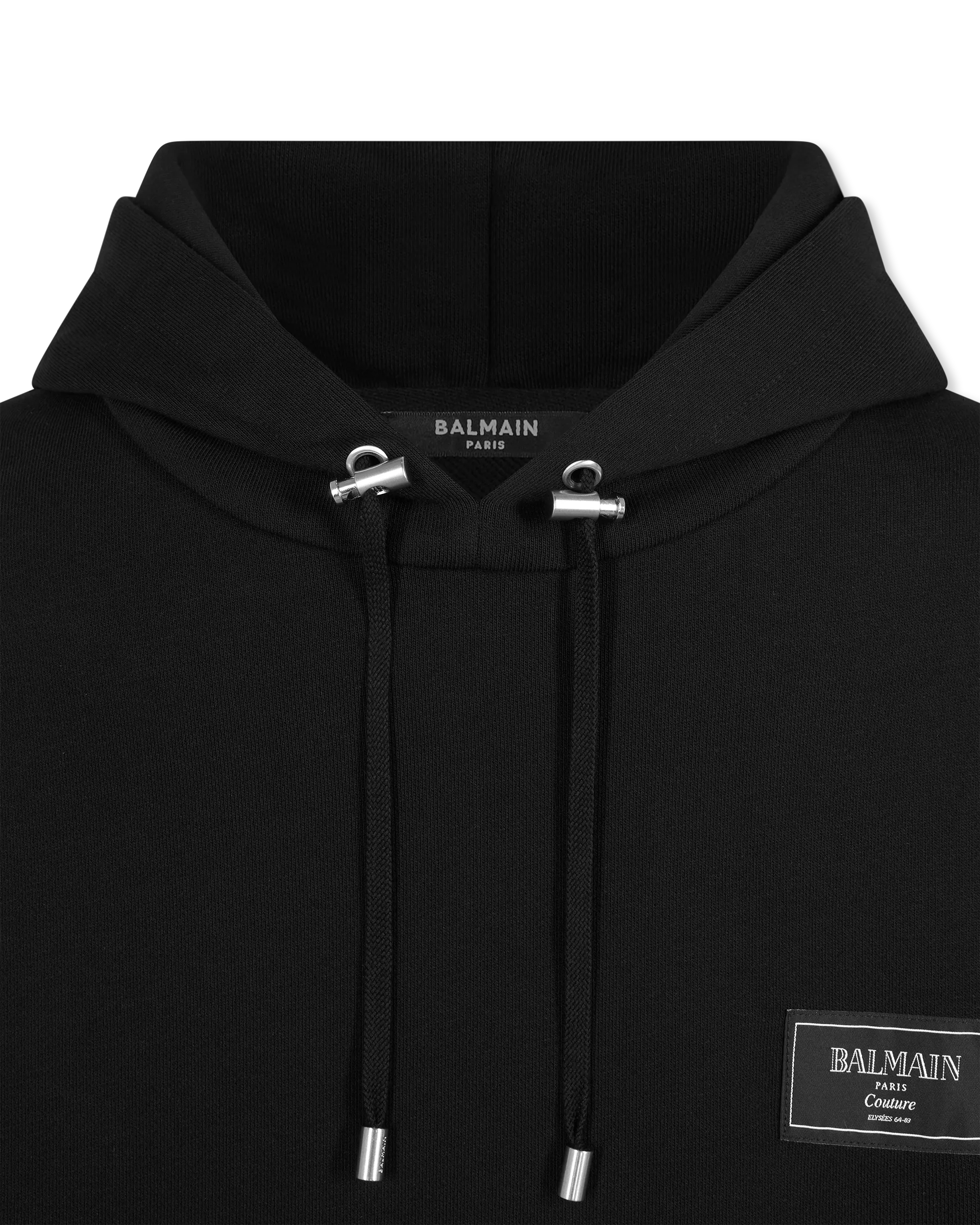 Balmain Couture Label Hoodie
