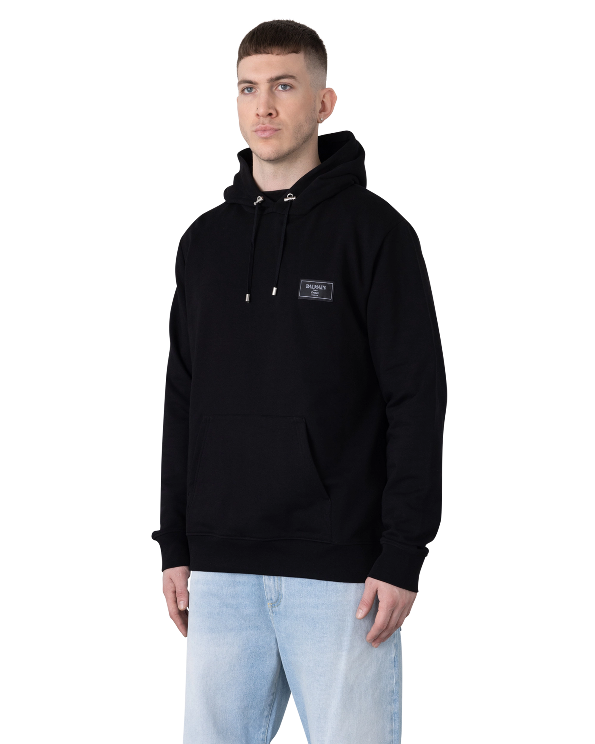 Balmain Couture Label Hoodie