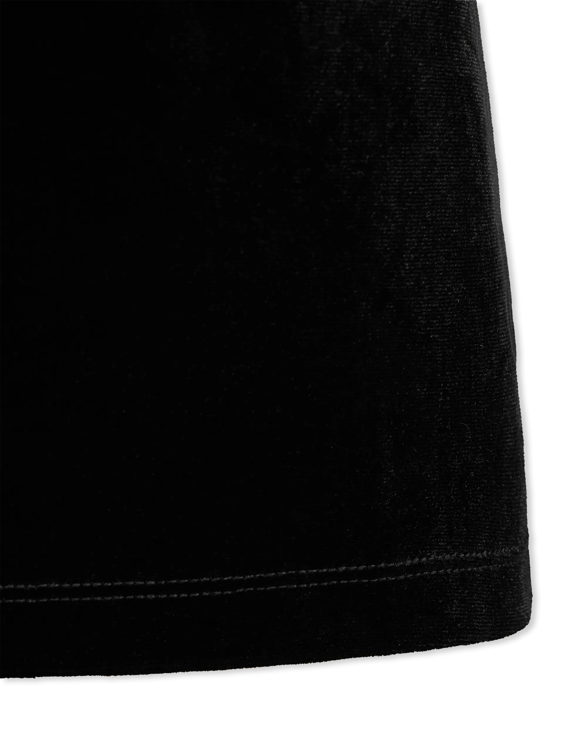 Long-Sleeved Velvet Top - DIHSAN