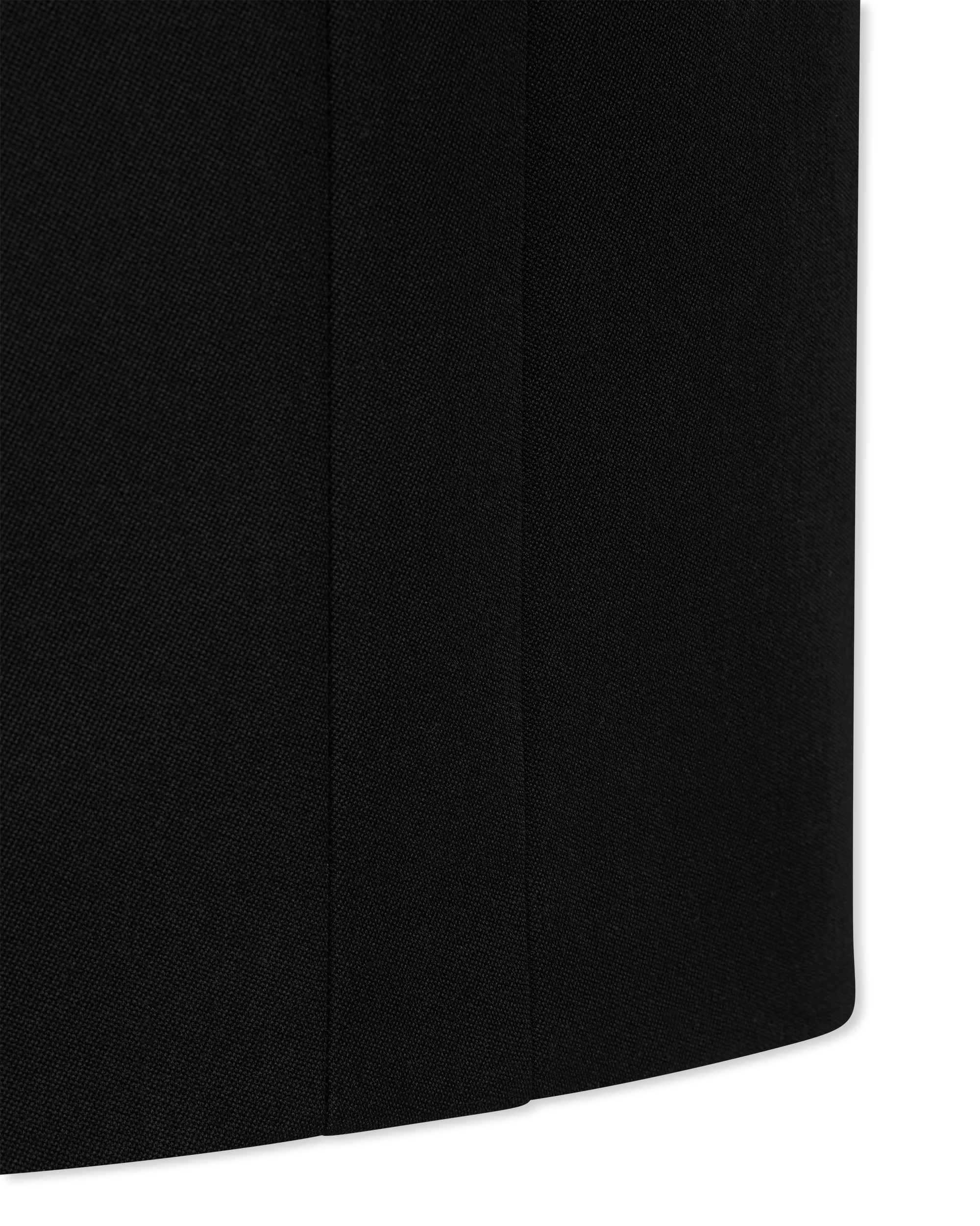 High Waisted 4 Button Wool Mini Skirt - DIHSAN