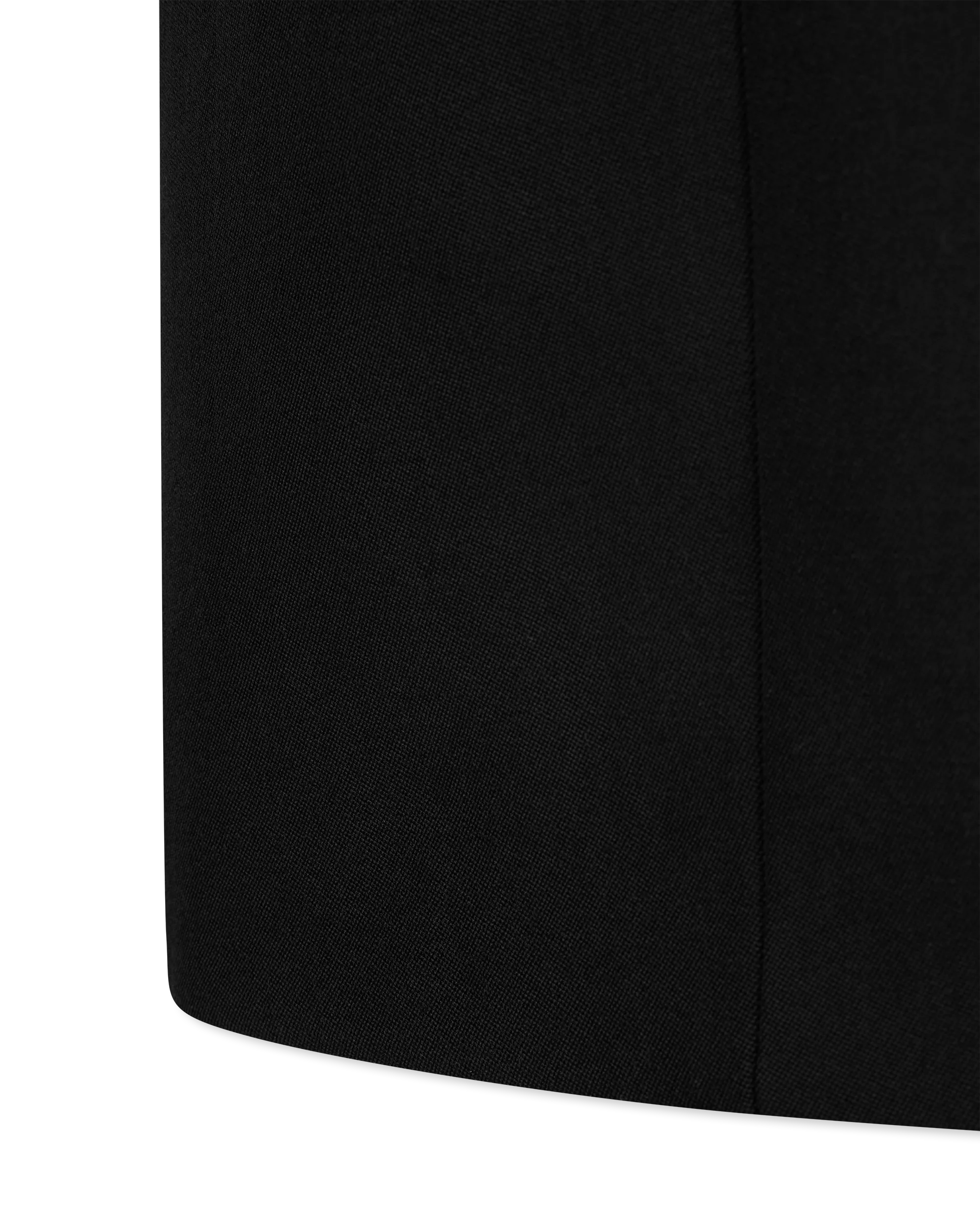 High Waisted 4 Button Wool Mini Skirt - DIHSAN