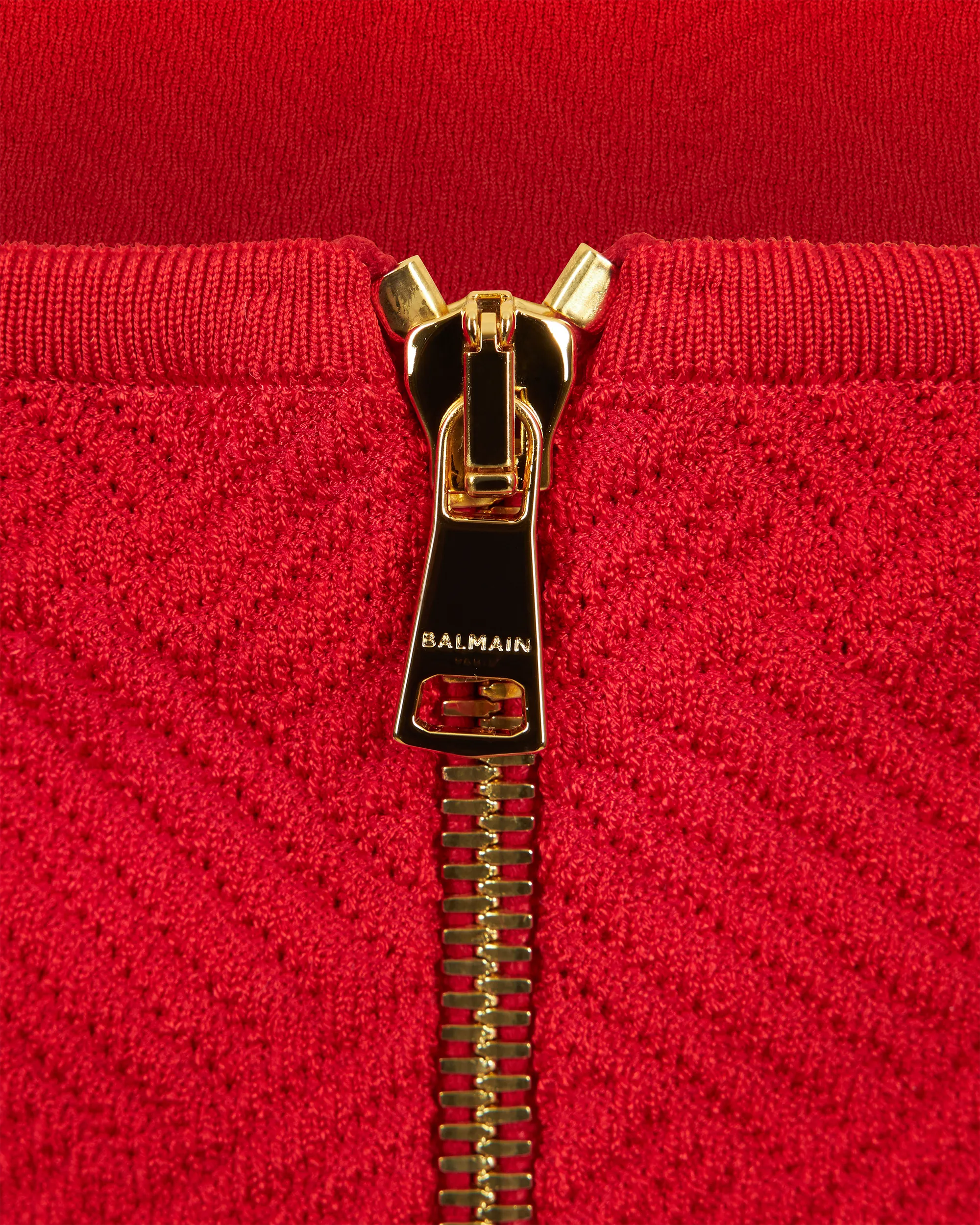 Halterneck Button Knit Mini Dress - DIHSAN