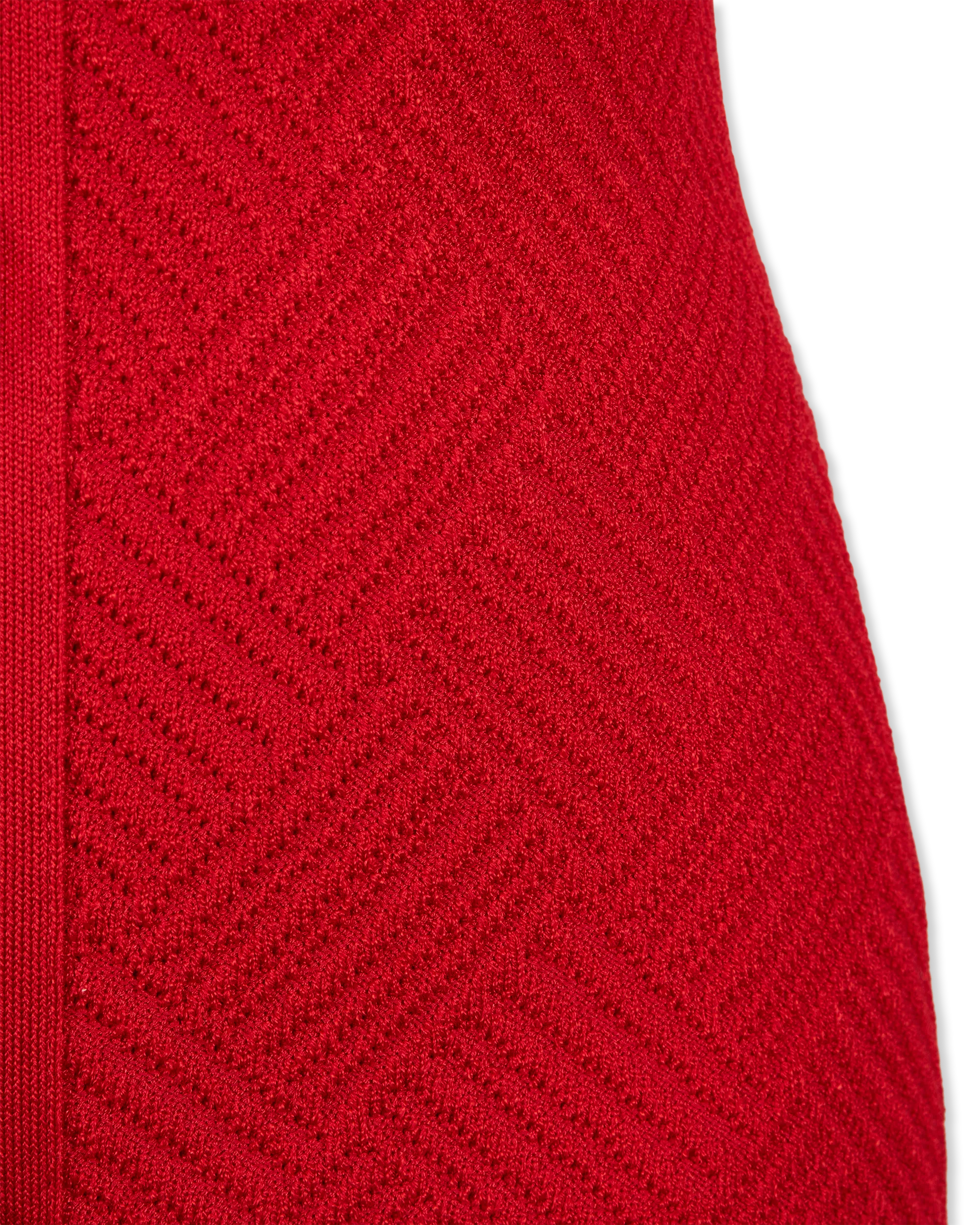 Halterneck Button Knit Mini Dress - DIHSAN