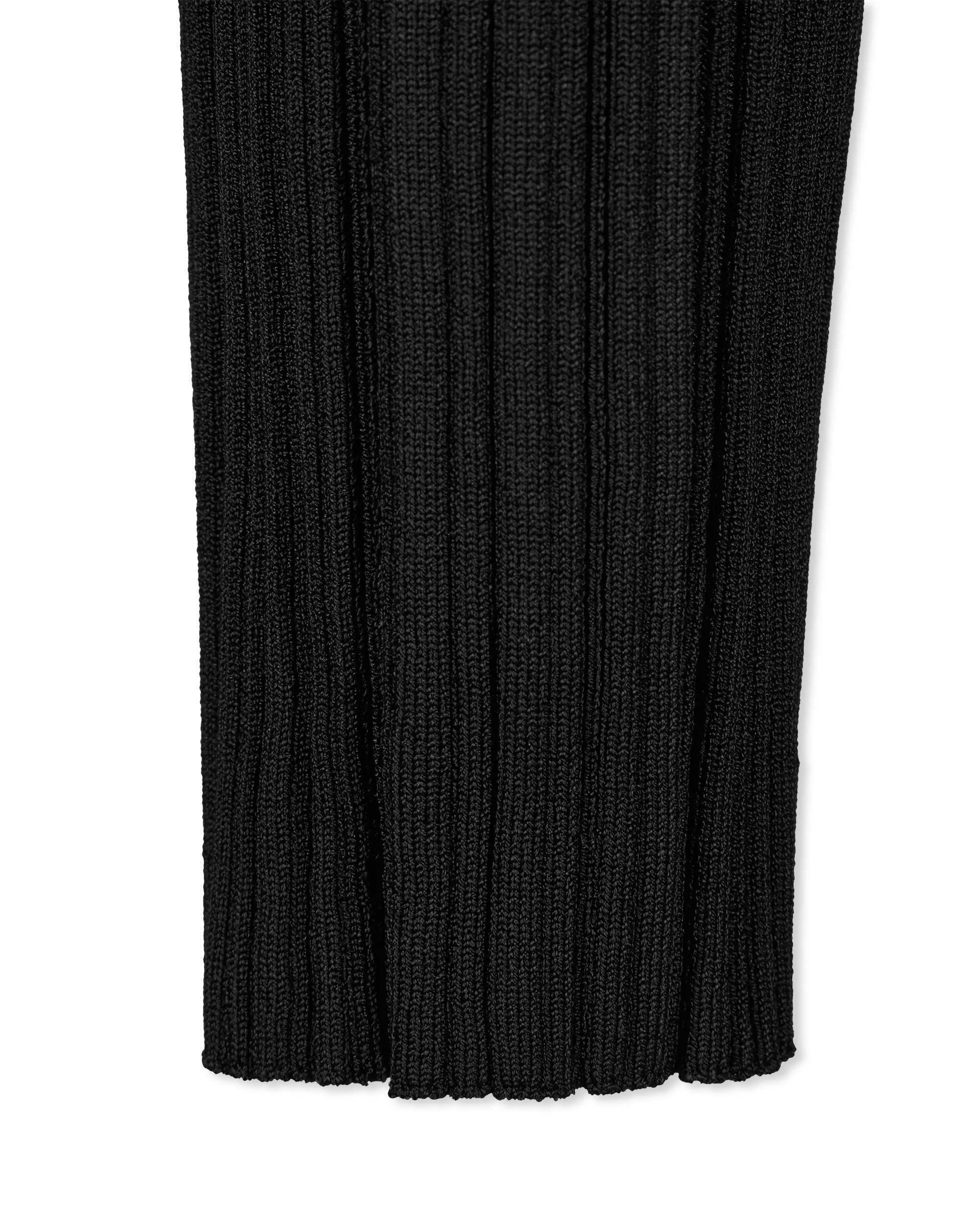 Criss Cross Pleated Knit Maxi Dress - DIHSAN