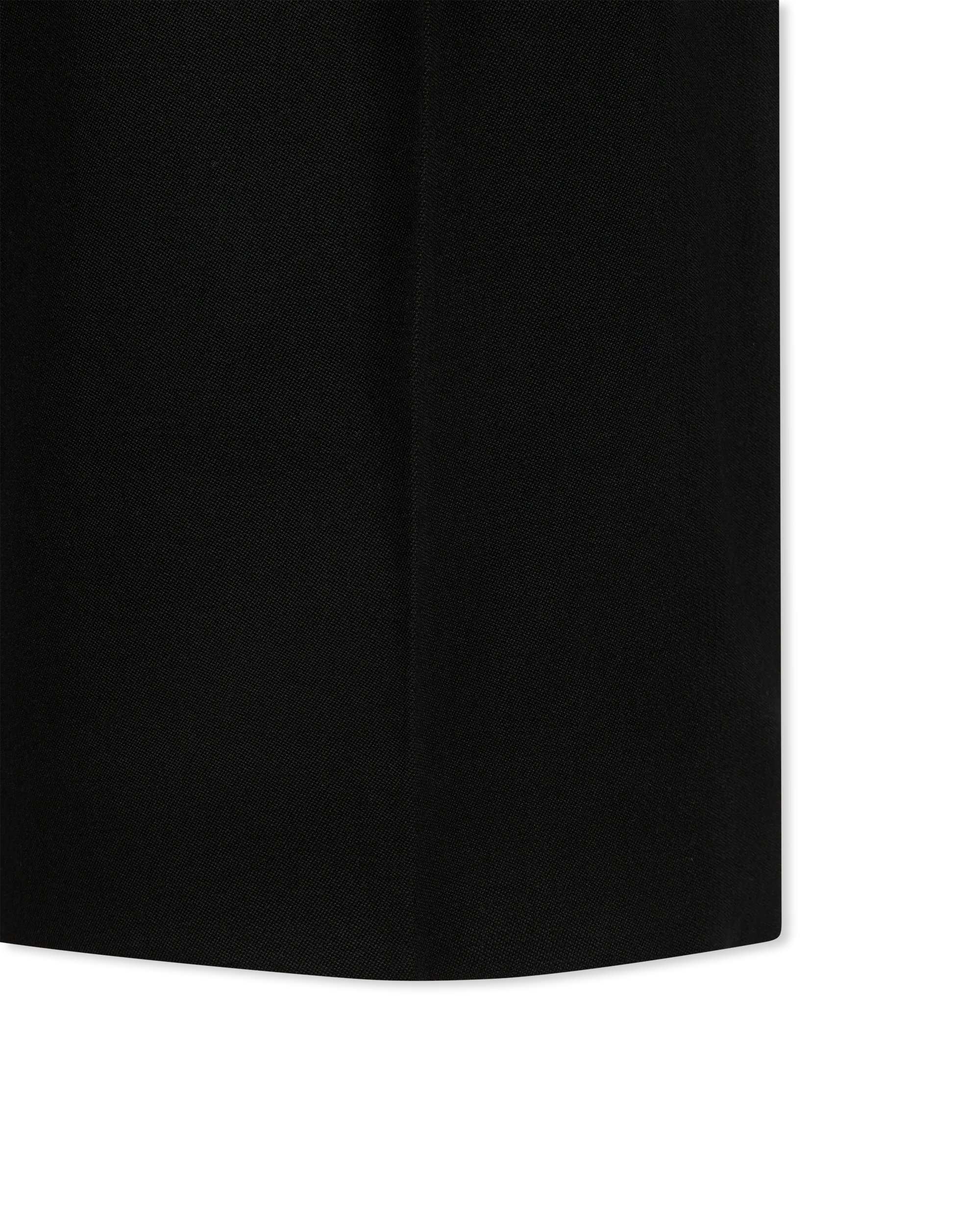 Pleated Grain De Poudre Trousers - DIHSAN