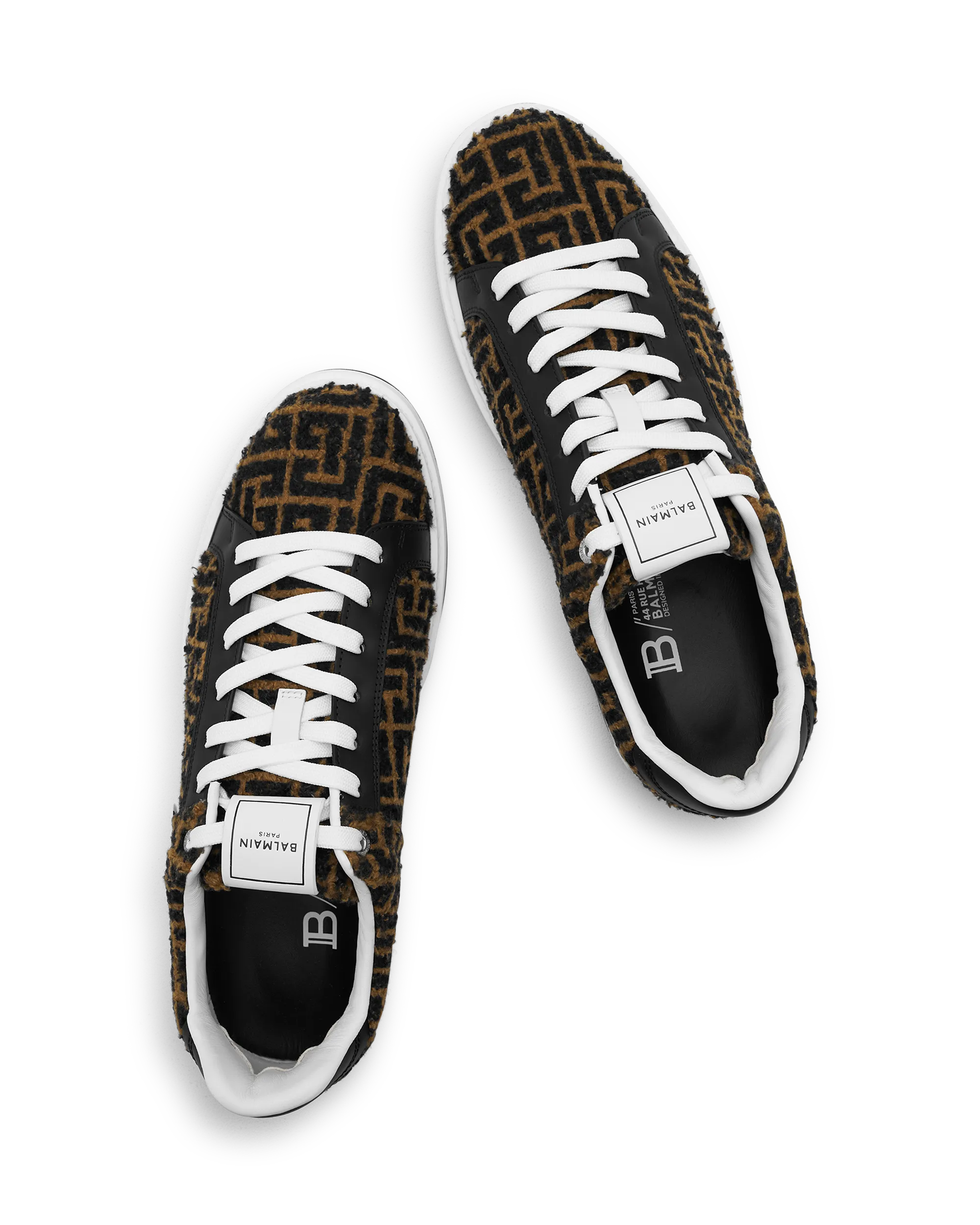 B-Court Labyrinth Monogram Low Top Sneaker - DIHSAN