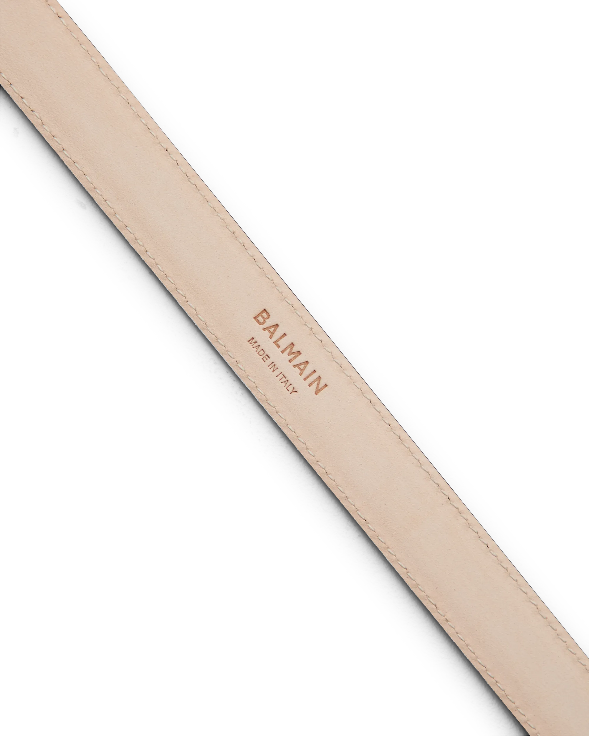 Balmain Plaque Calfskin Belt - DIHSAN