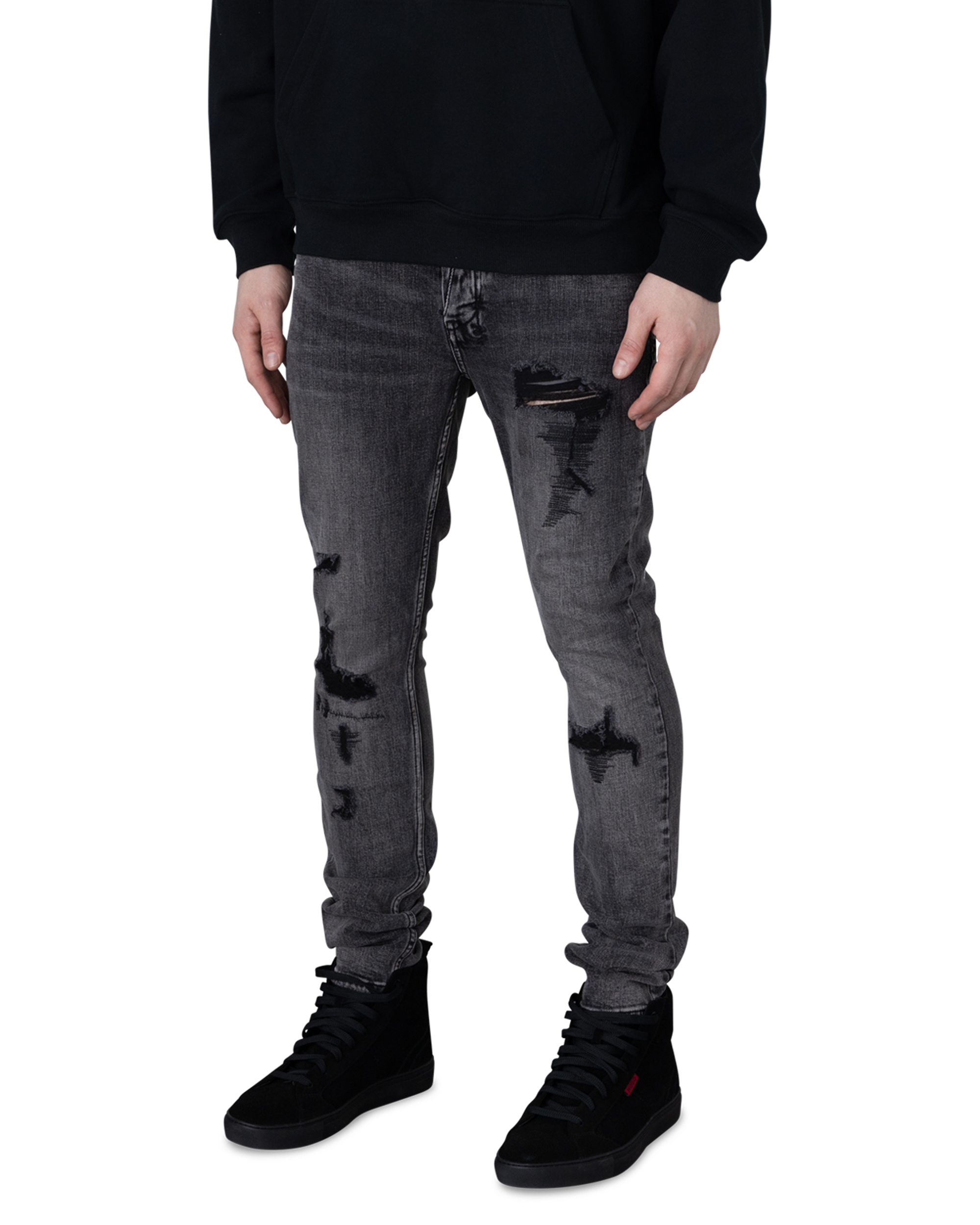 Ksubi Jeans Van Winkle Angst Trashed Jeans