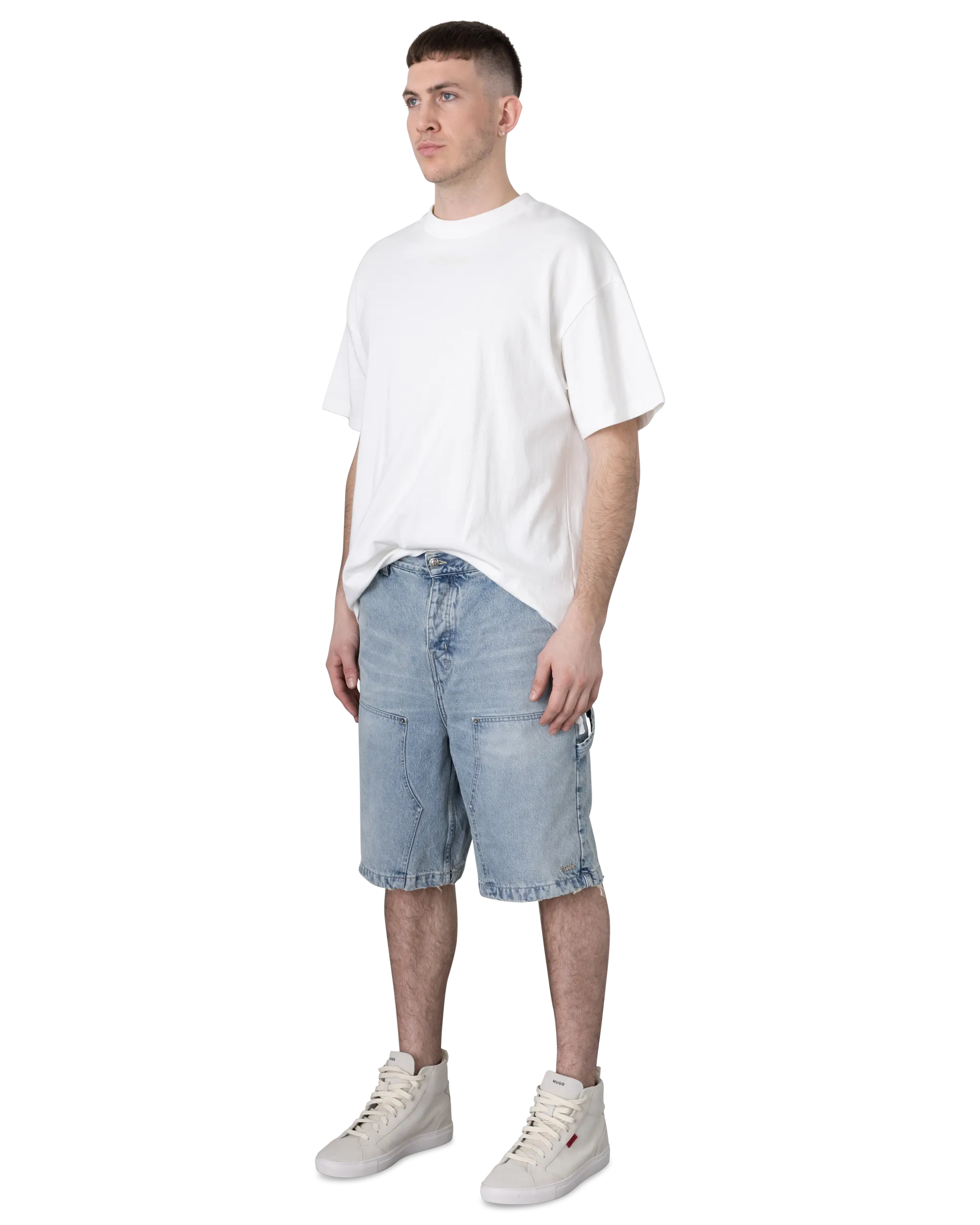 Ksubi Jeans MAXX Operator Denim Short Champagne