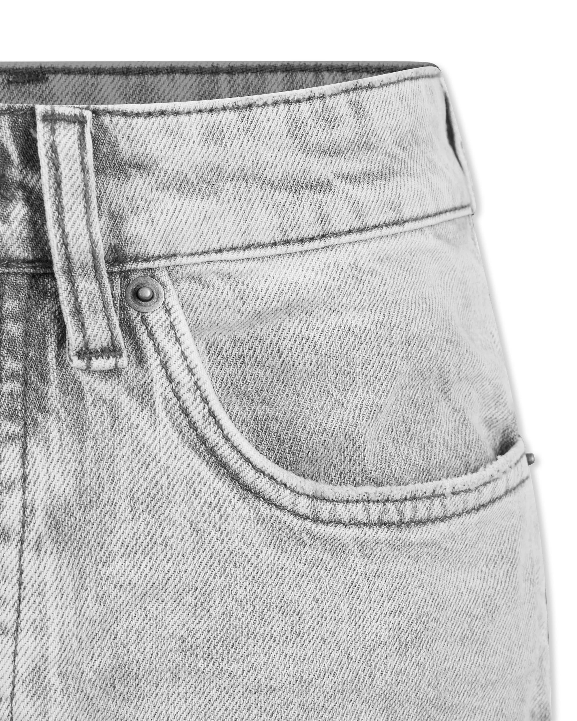 Van Winkle White Snow Jeans - DIHSAN