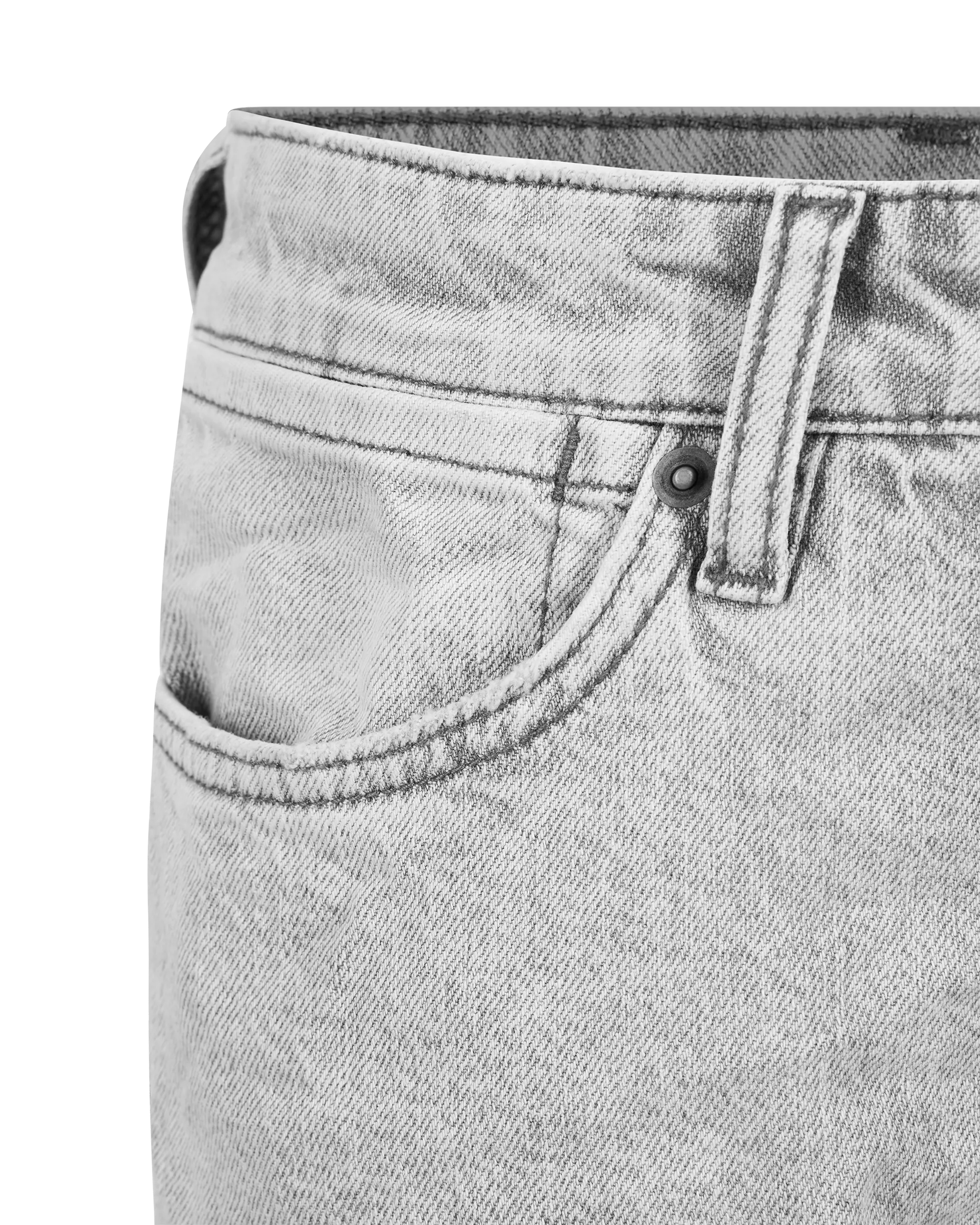 Van Winkle White Snow Jeans - DIHSAN