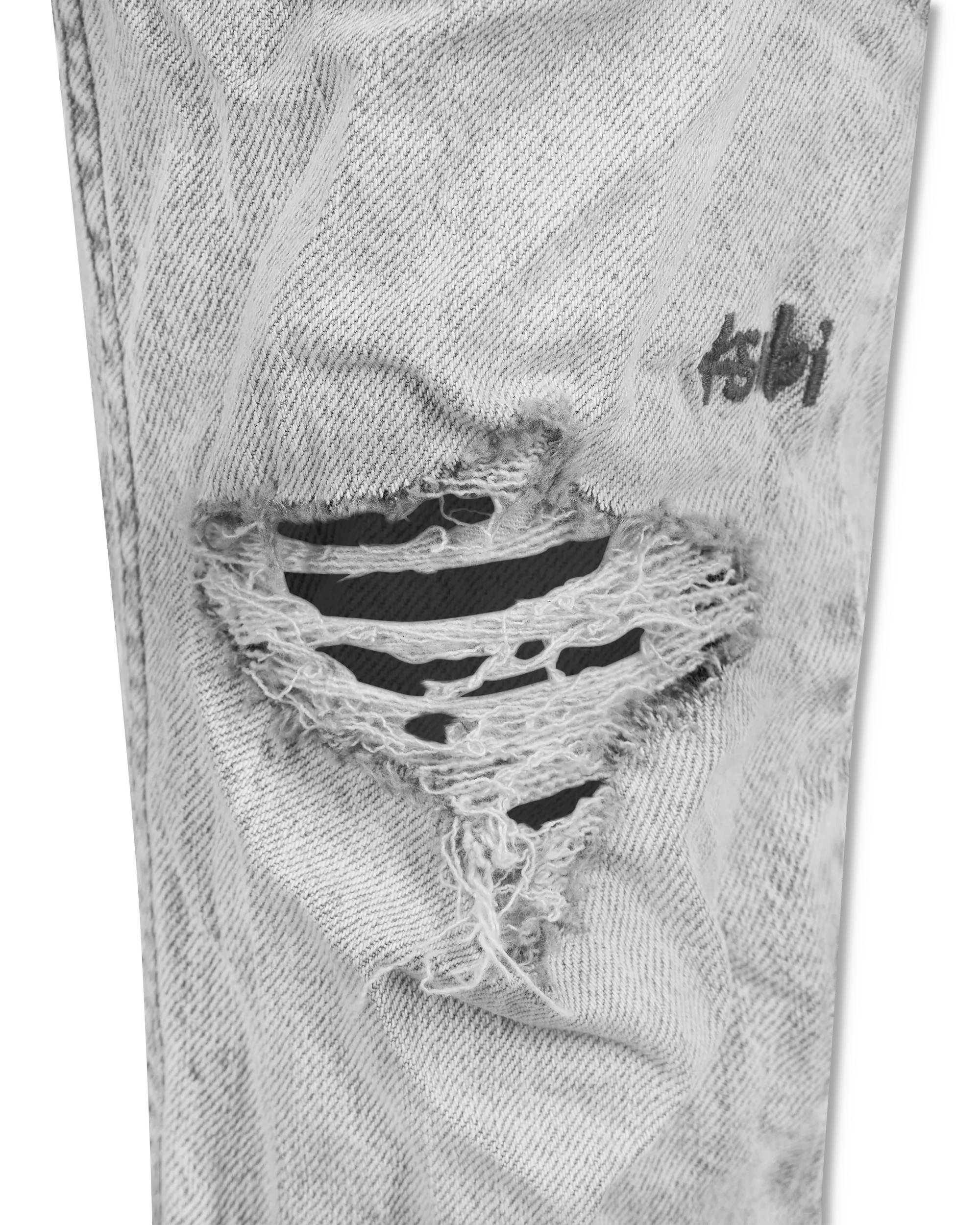 Van Winkle White Snow Jeans - DIHSAN