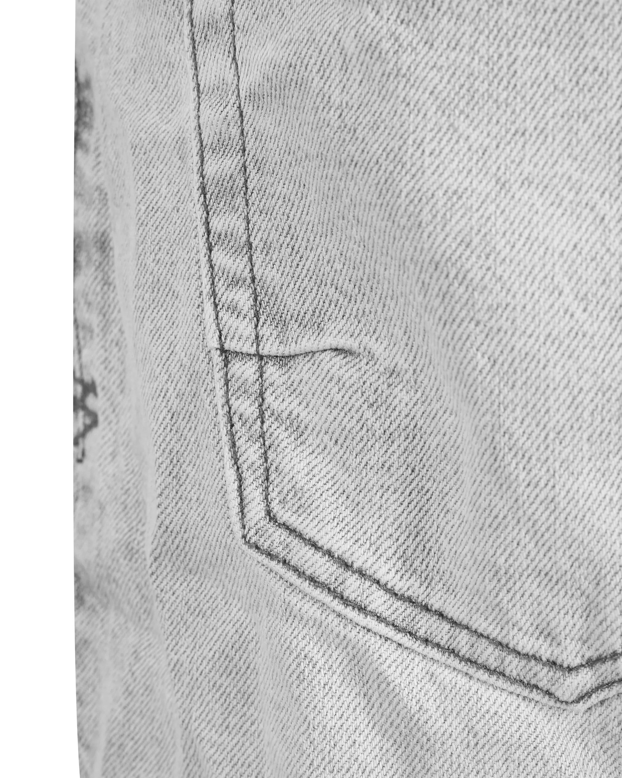 Van Winkle White Snow Jeans - DIHSAN