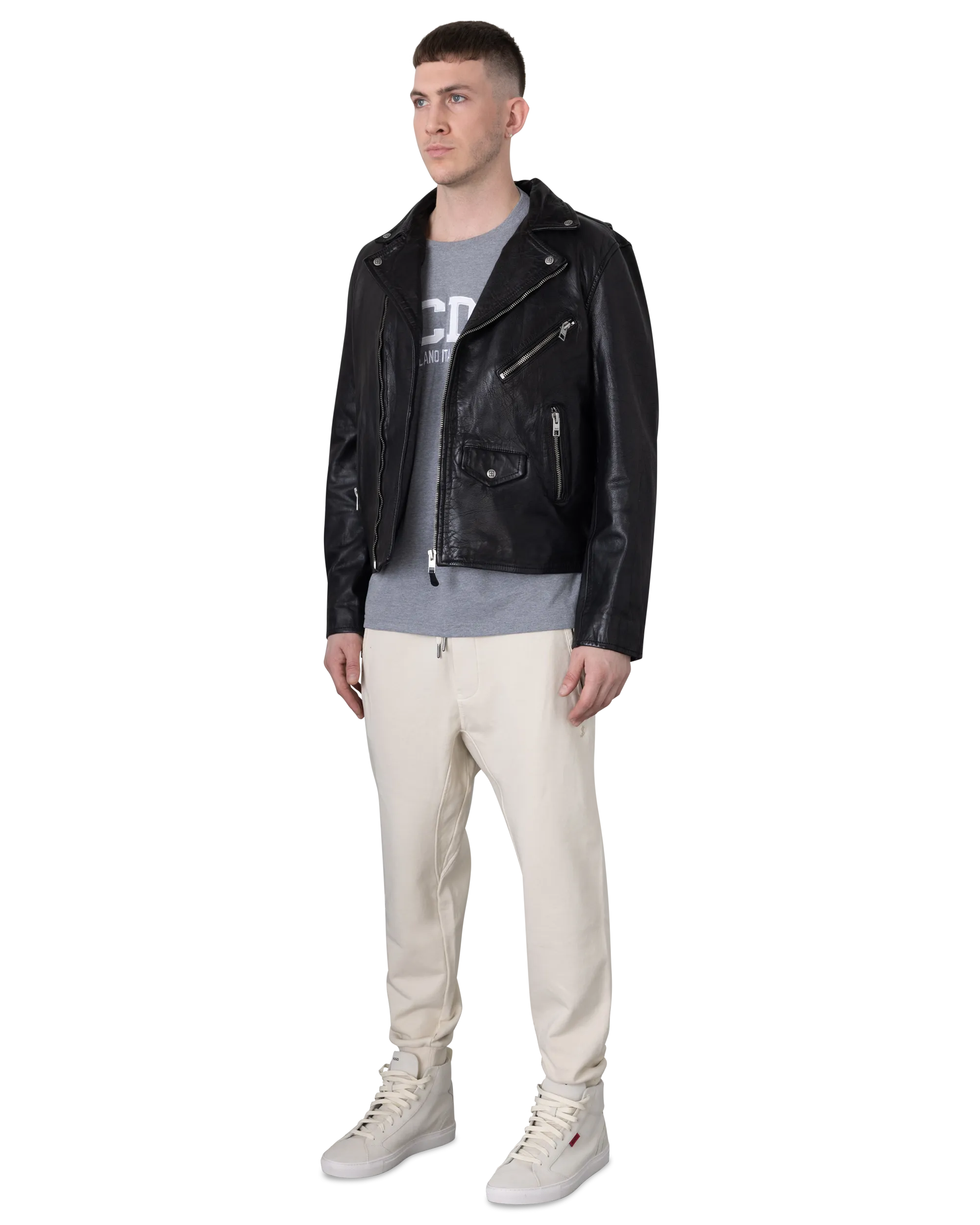 Ksubi Jeans Eagle Leather Jacket