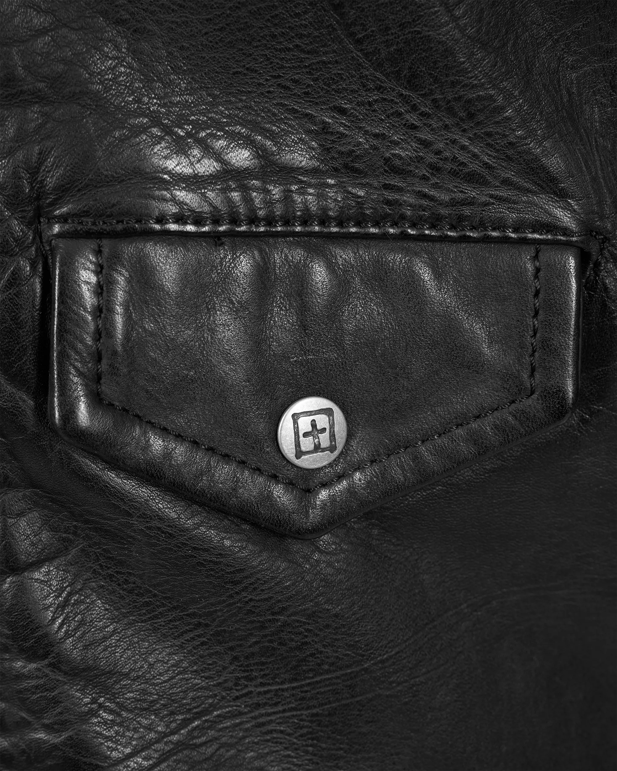 Eagle Leather Jacket - DIHSAN