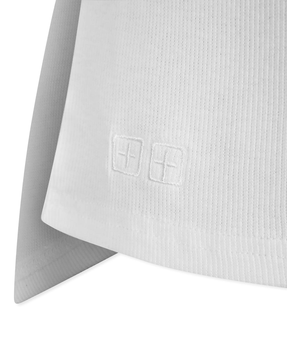 White Cotton Ksubi Jeans Twisted Asymmetrical Tank by KSUBI | DIHSAN