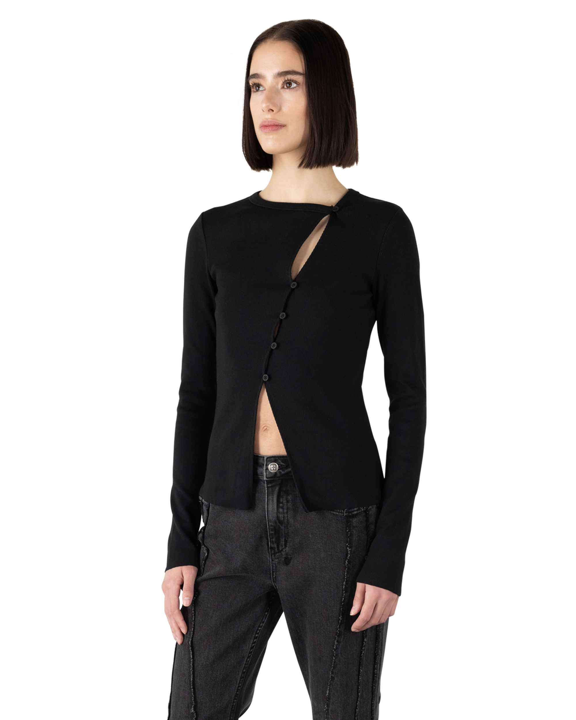 Ksubi Jeans Rework LS Top