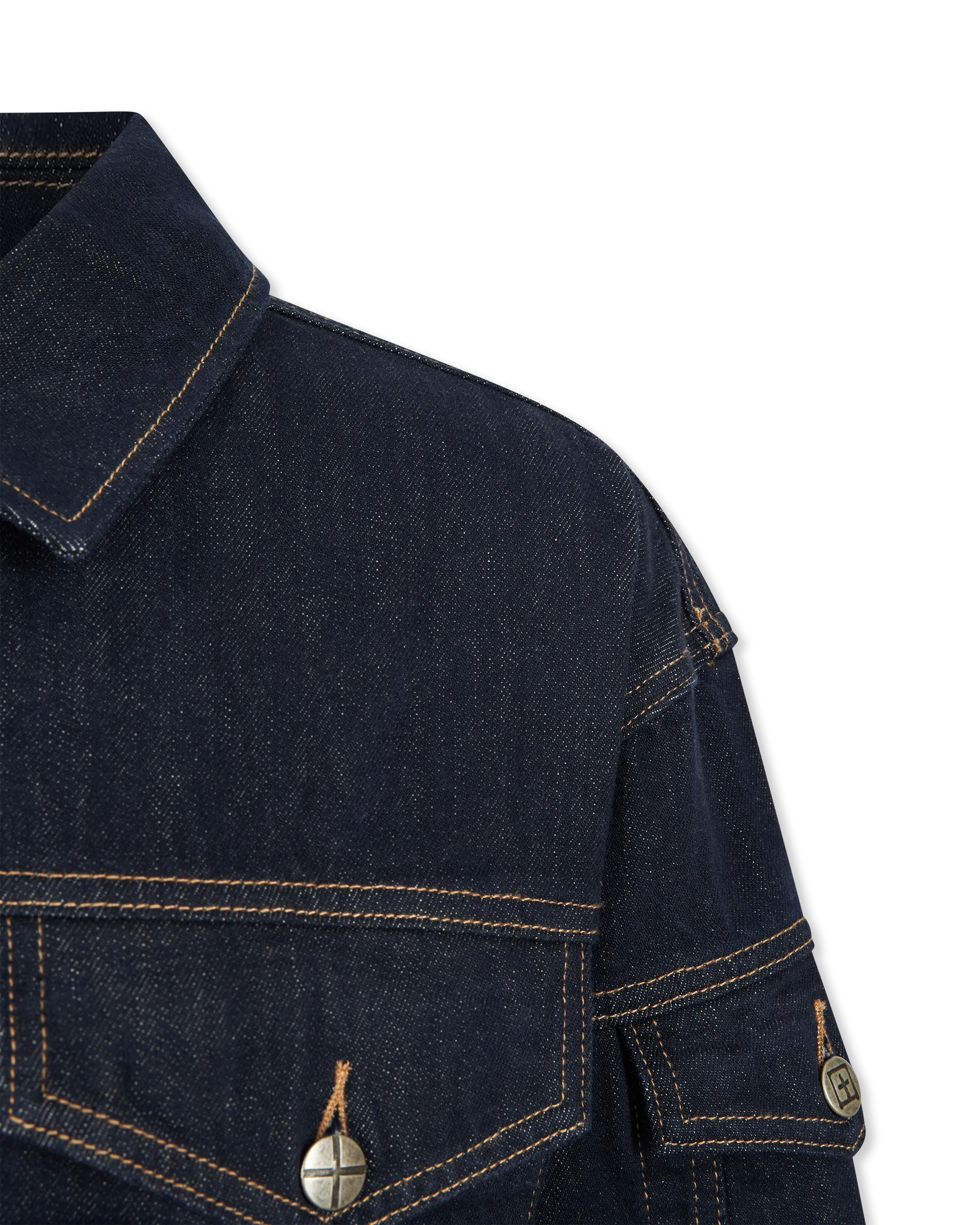 Oversized Duty Denim Jacket - DIHSAN