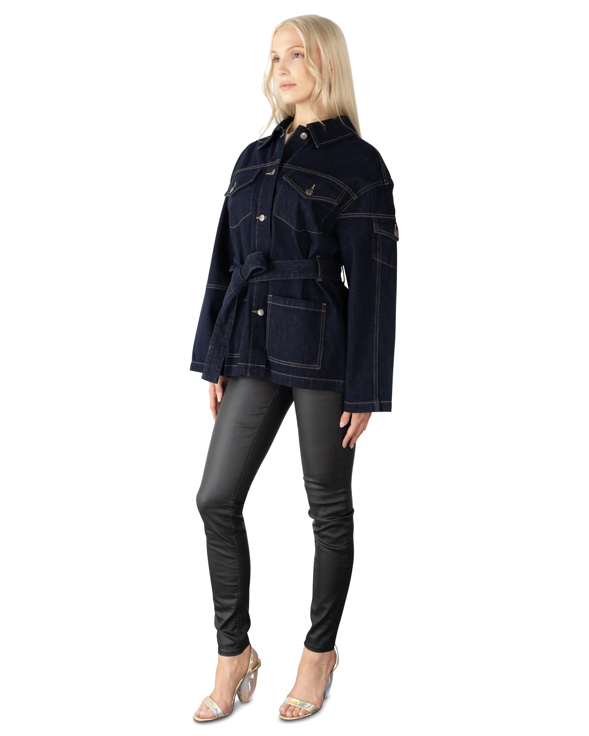 Ksubi Jeans Oversized Duty Denim Jacket