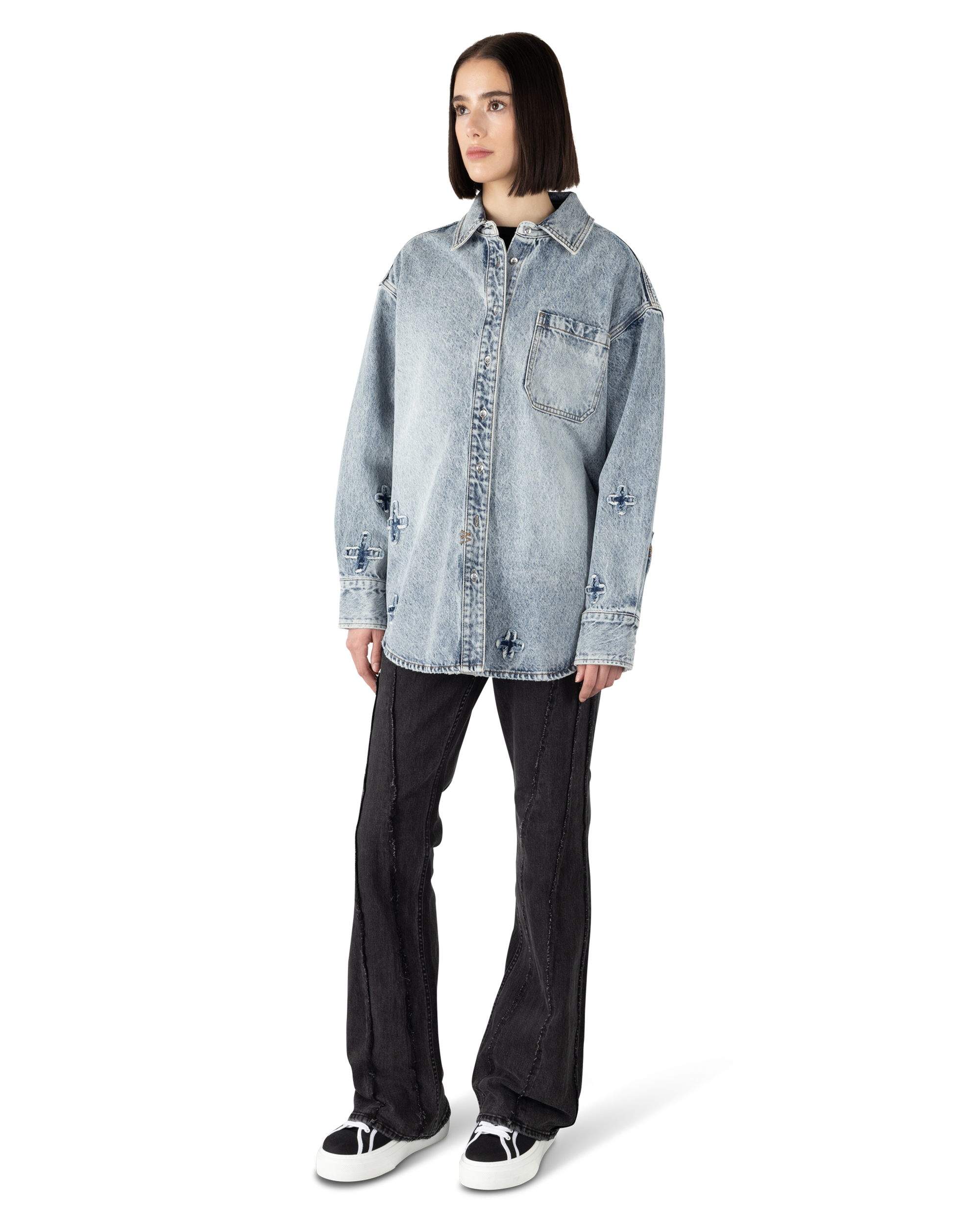 Ksubi Jeans Oversized Shirt Klassic Kraftwerk