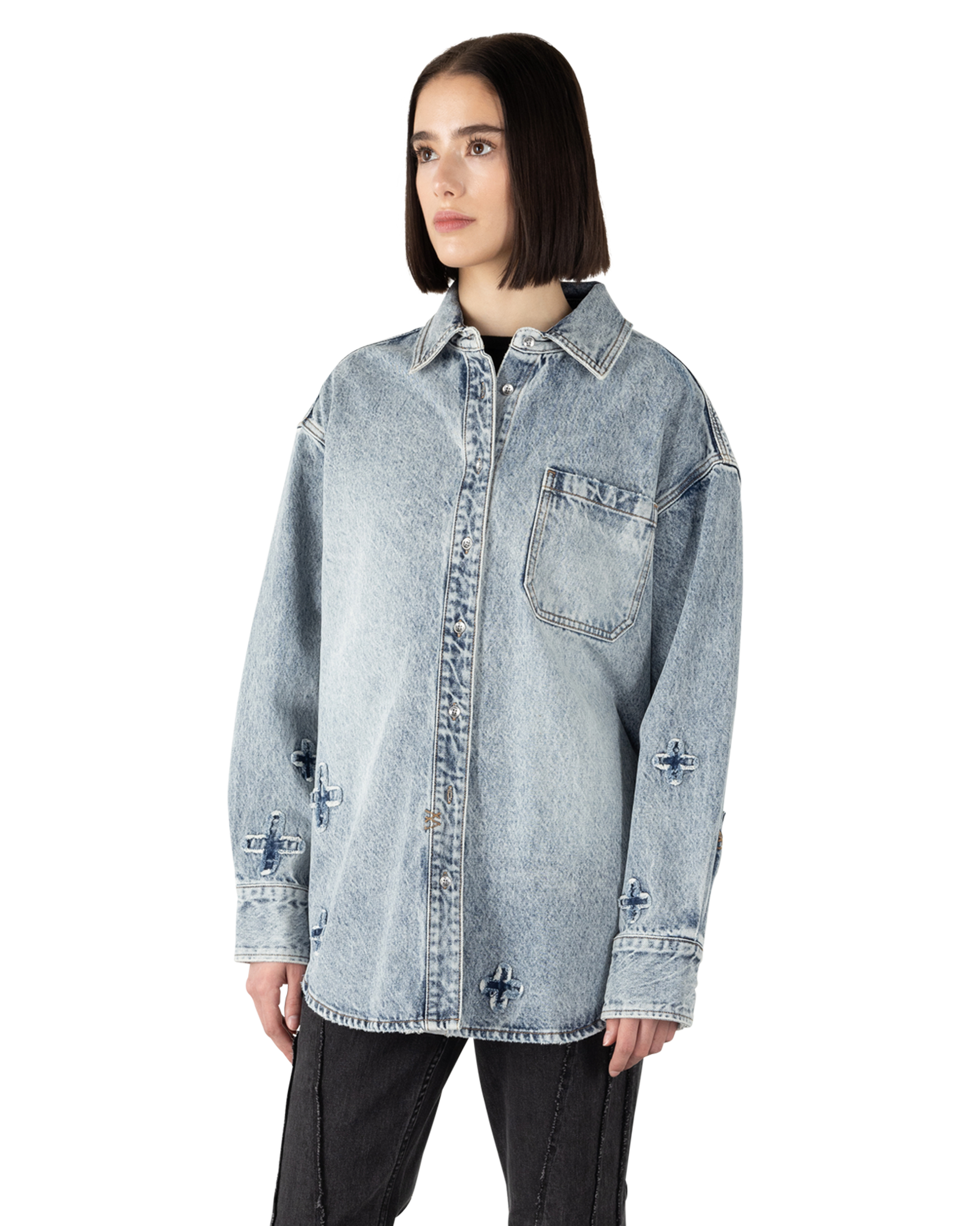 Ksubi Jeans Oversized Shirt Klassic Kraftwerk