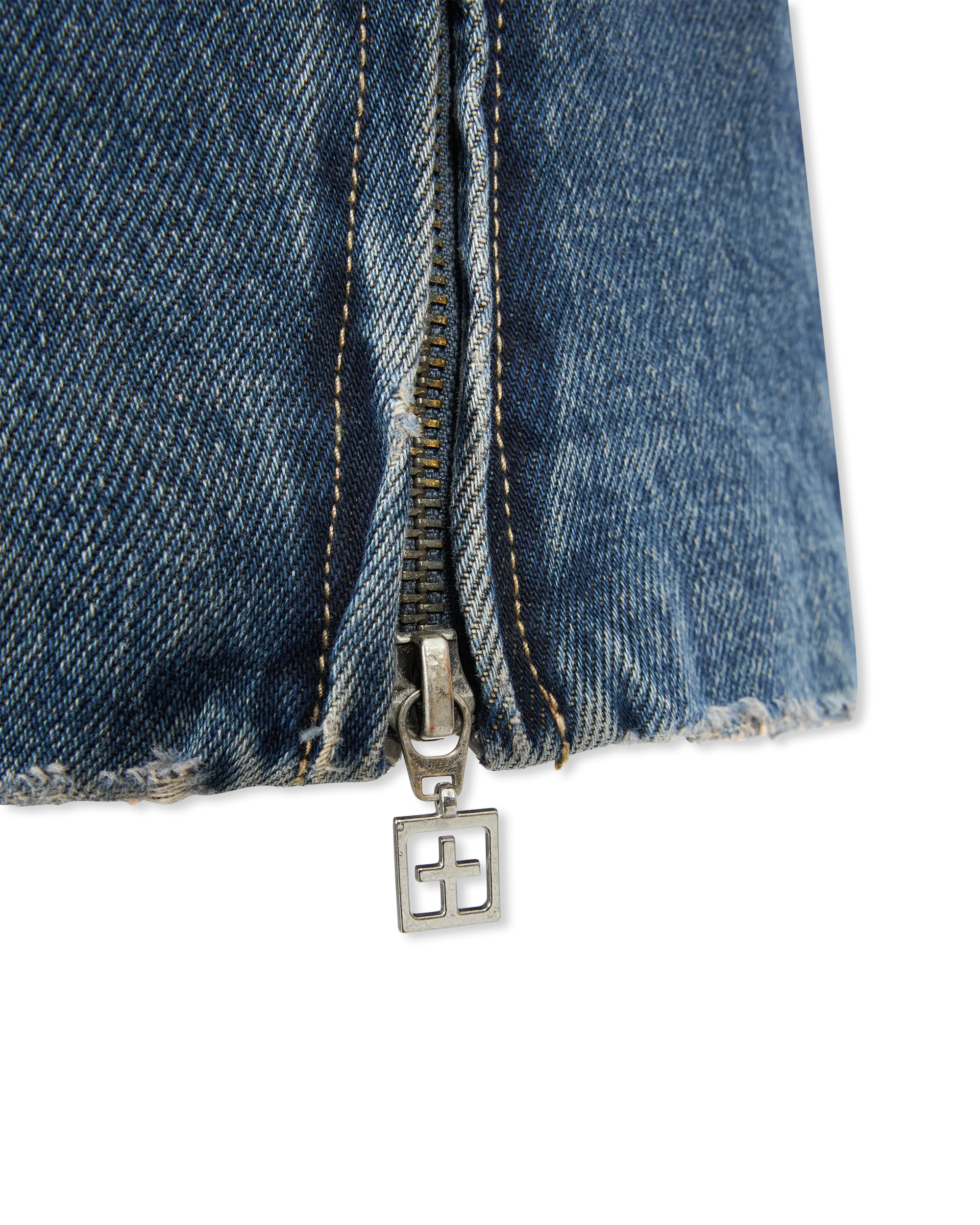 Avenue Denim Mini Dress - DIHSAN