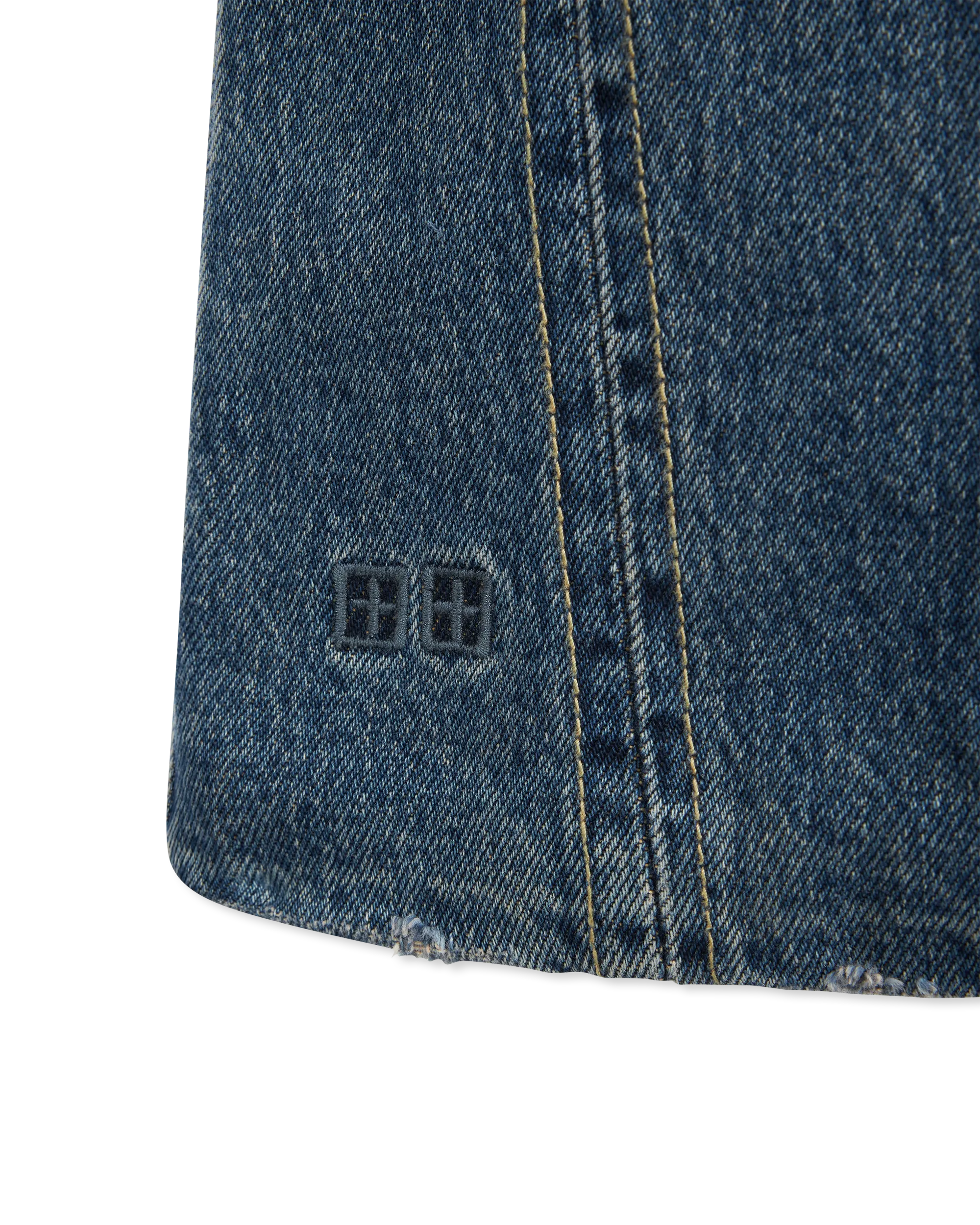 Avenue Denim Mini Dress - DIHSAN