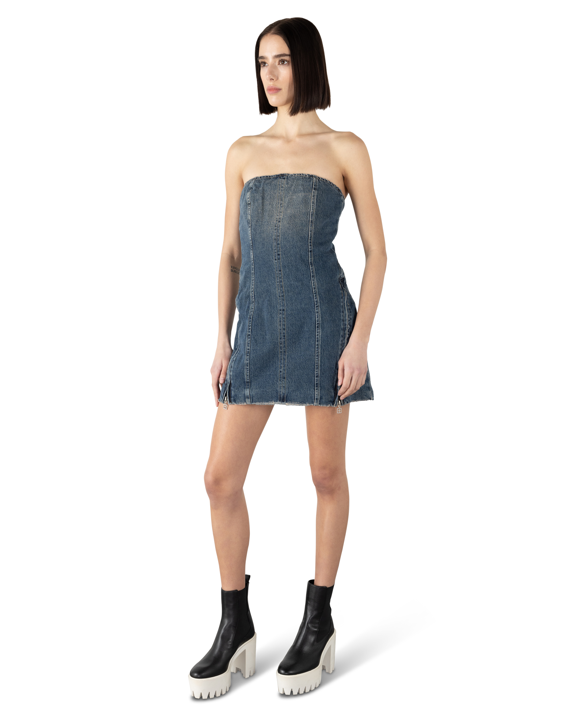 Ksubi Jeans Avenue Denim Mini Dress