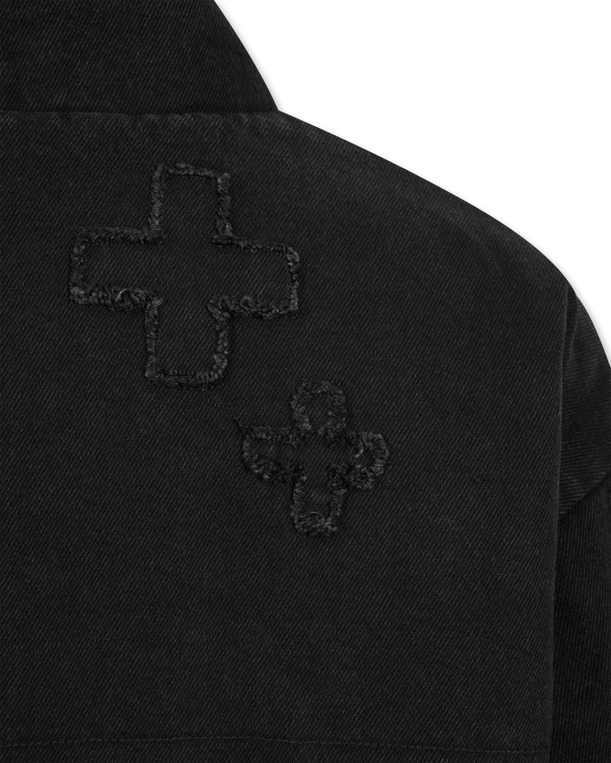 Reversible Denim & Fleece Kraftwerk Puffer Jacket - DIHSAN