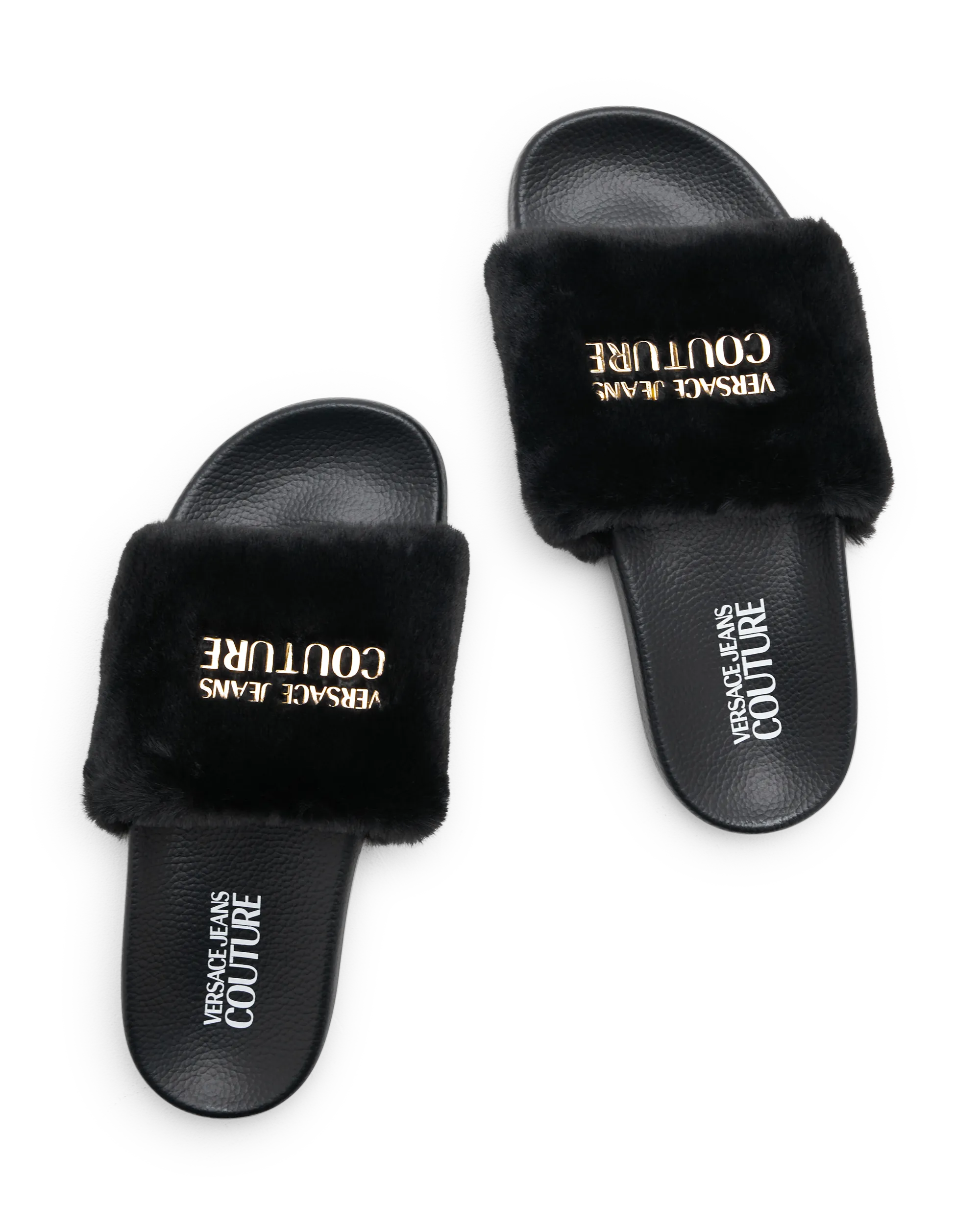 Shelly Faux-Fur Sliders