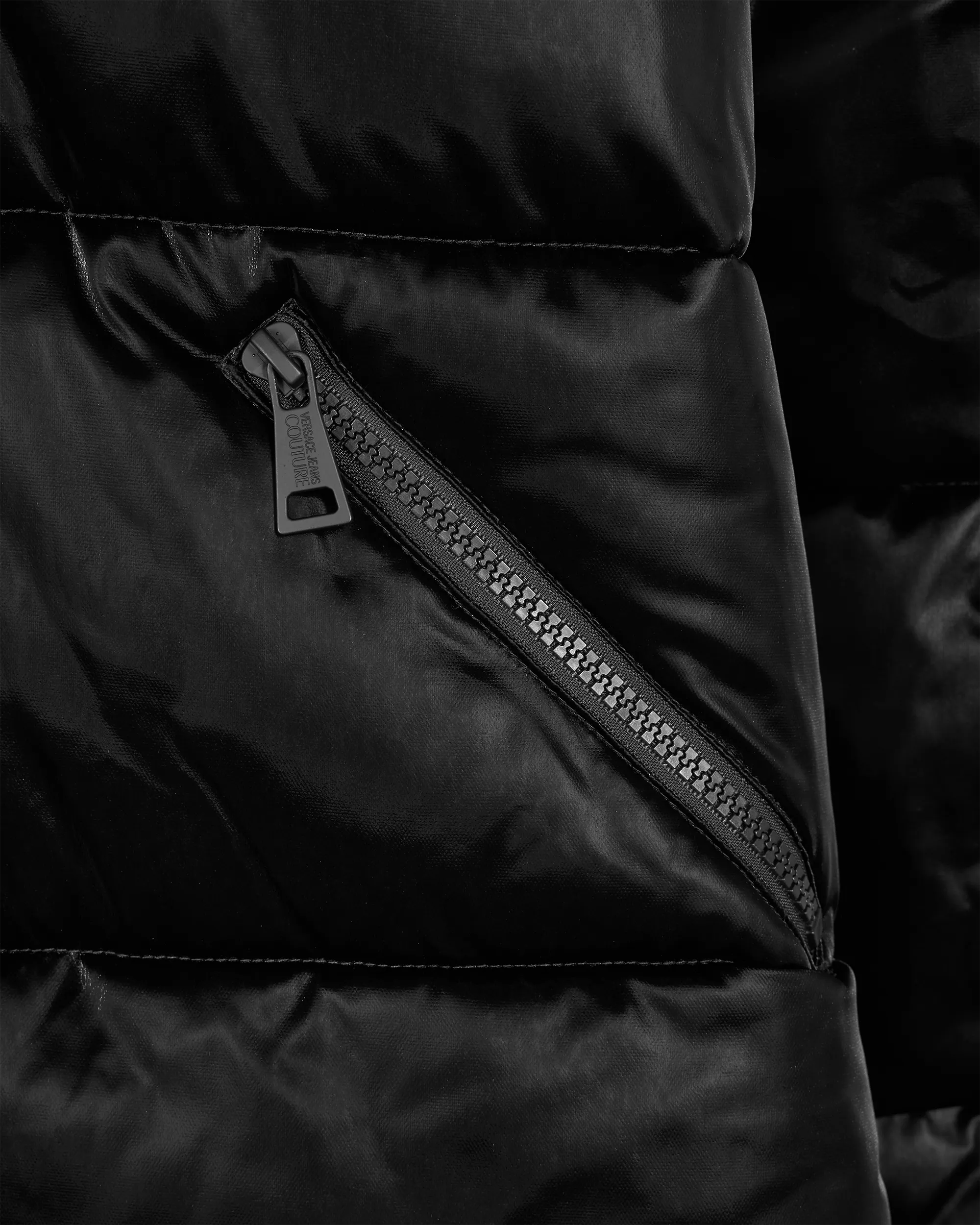 Baroque-Buckle Padded Jacket