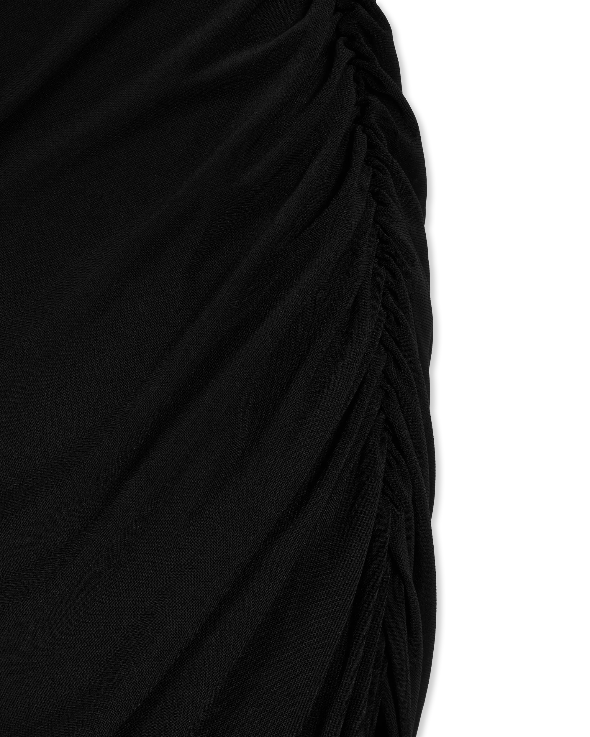Strapless Side Drape Gown - DIHSAN