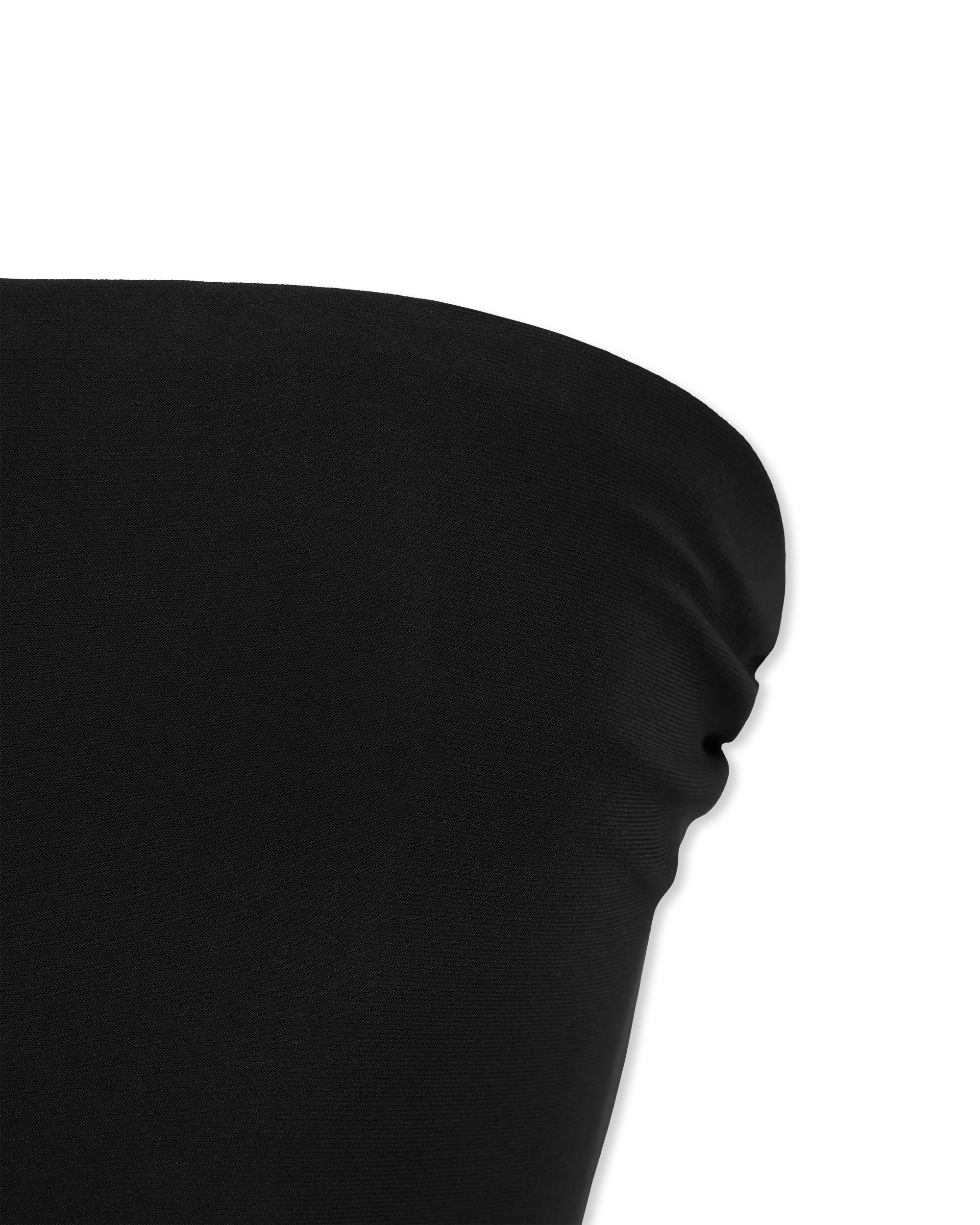 Strapless Side Drape Mini Dress - DIHSAN