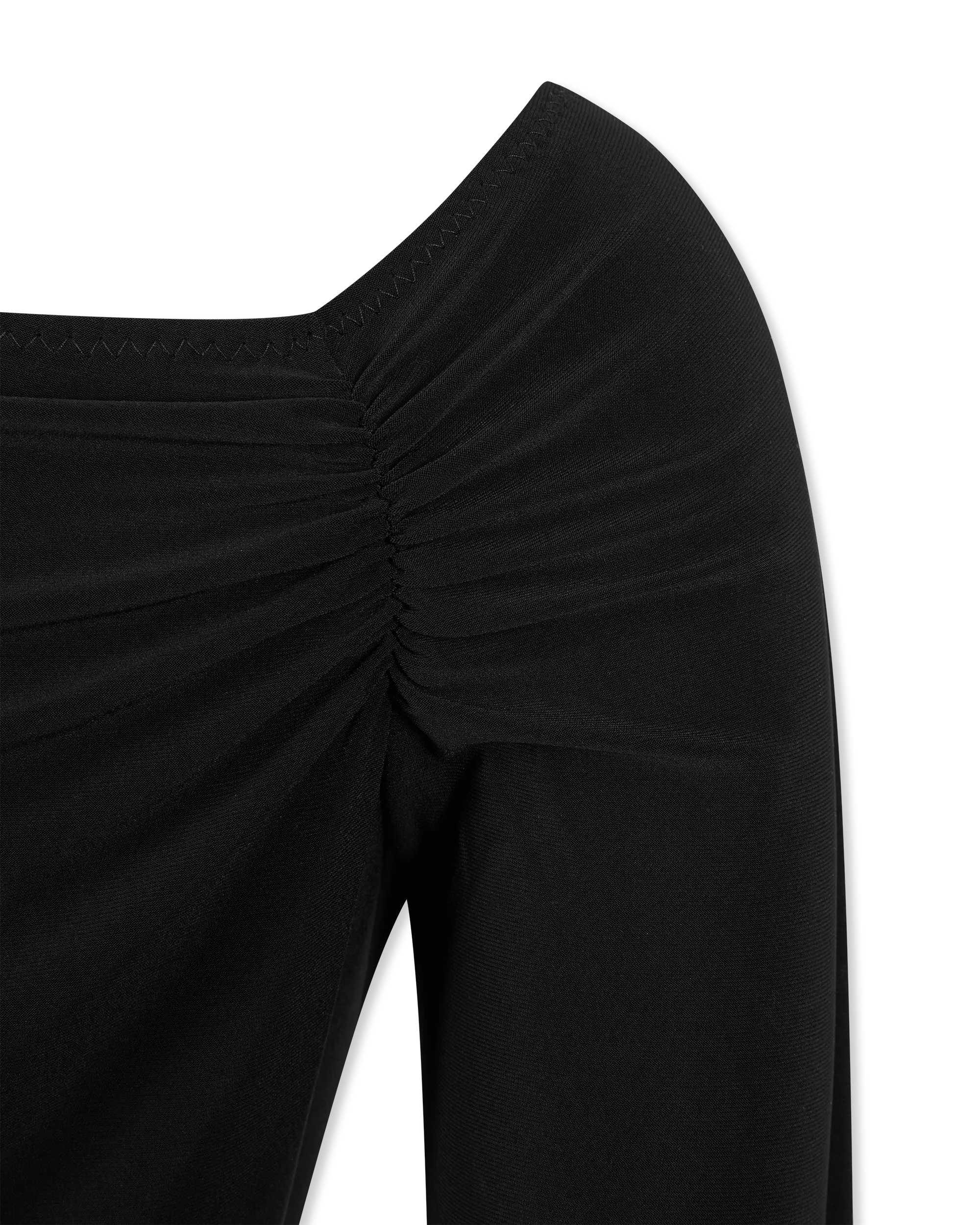 Off The Shoulder Side Drape Pickleball Mini Dress - DIHSAN