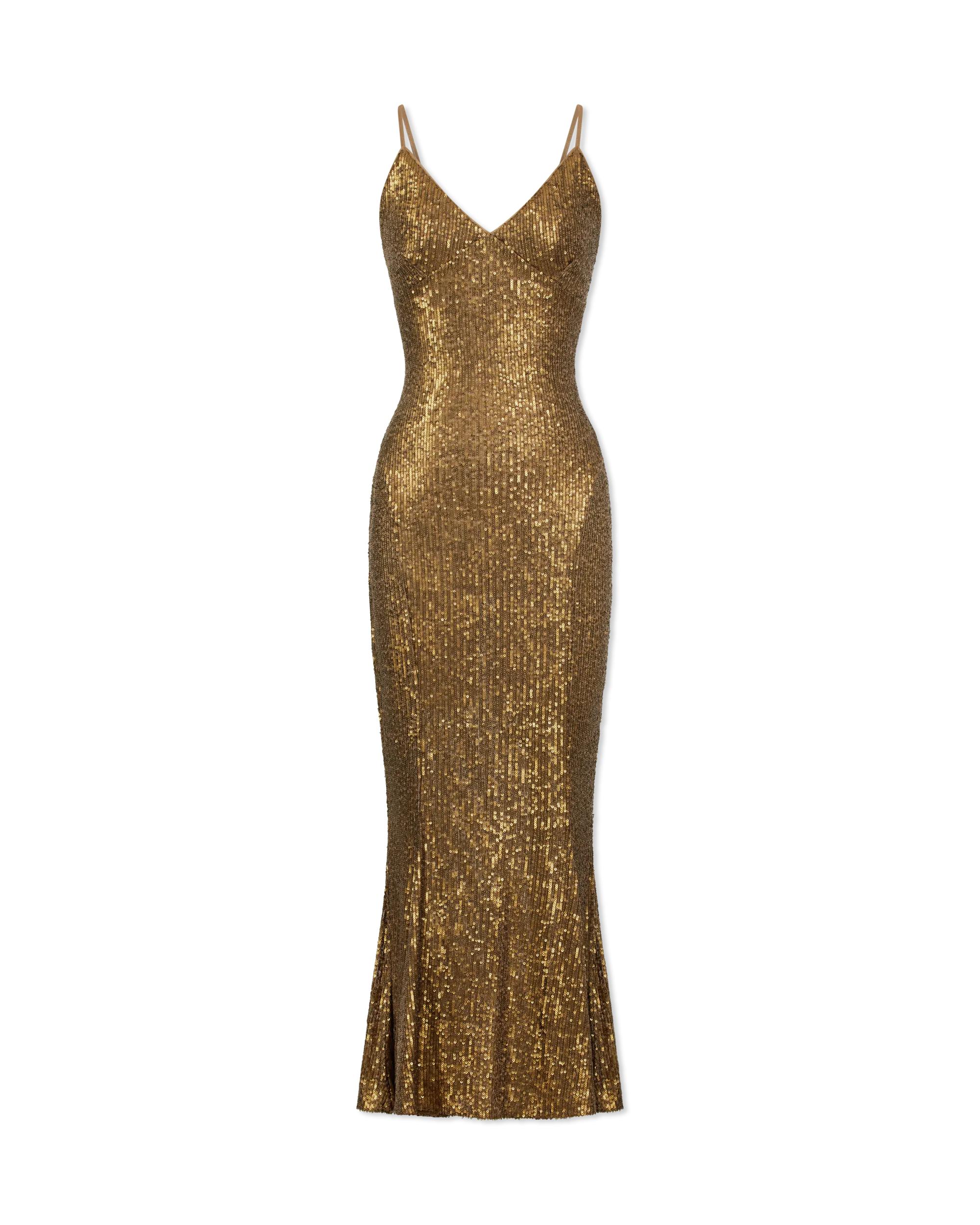 Slip Fishtail to Midcalf Dress - DIHSAN