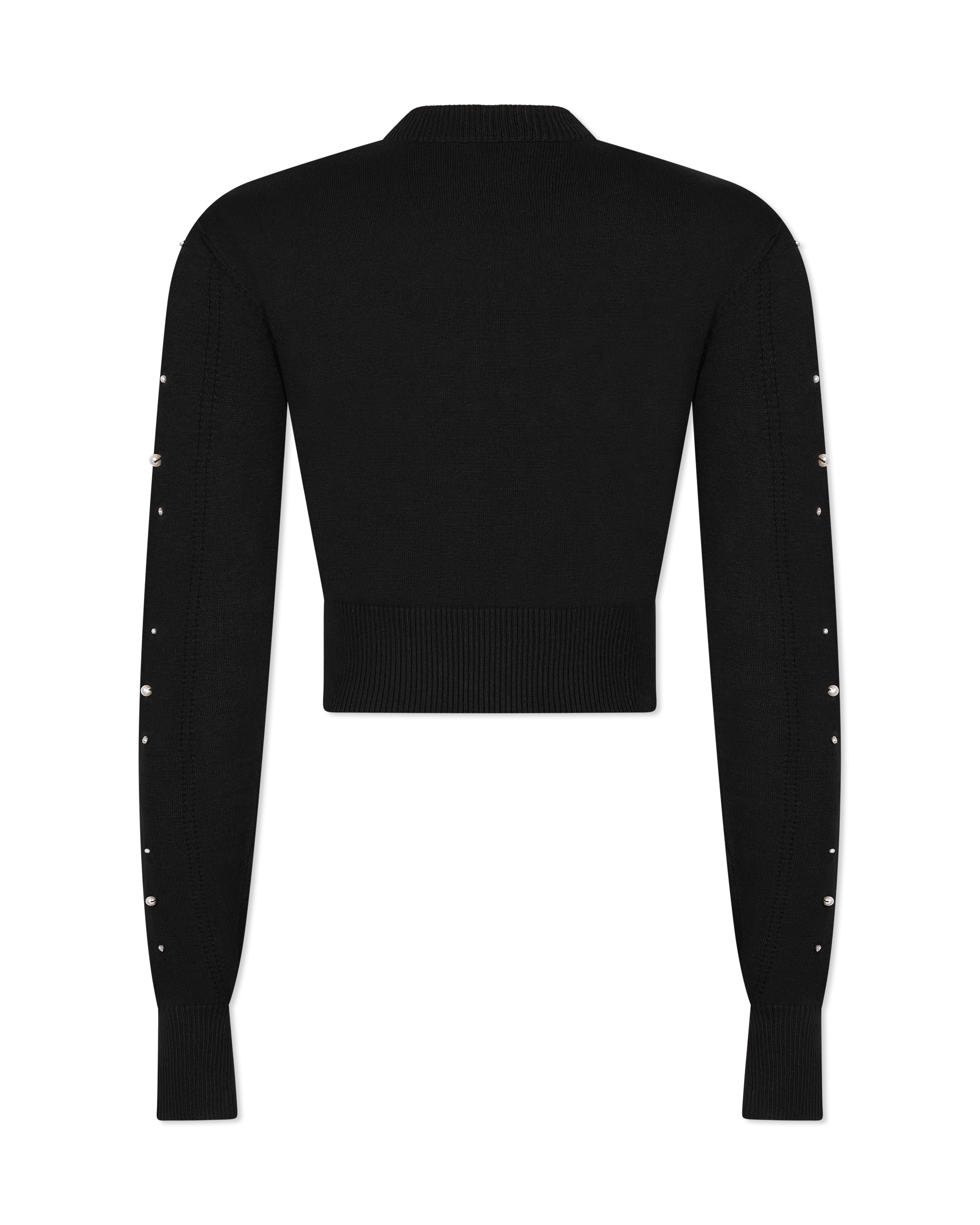 Embellished Logo Sweater