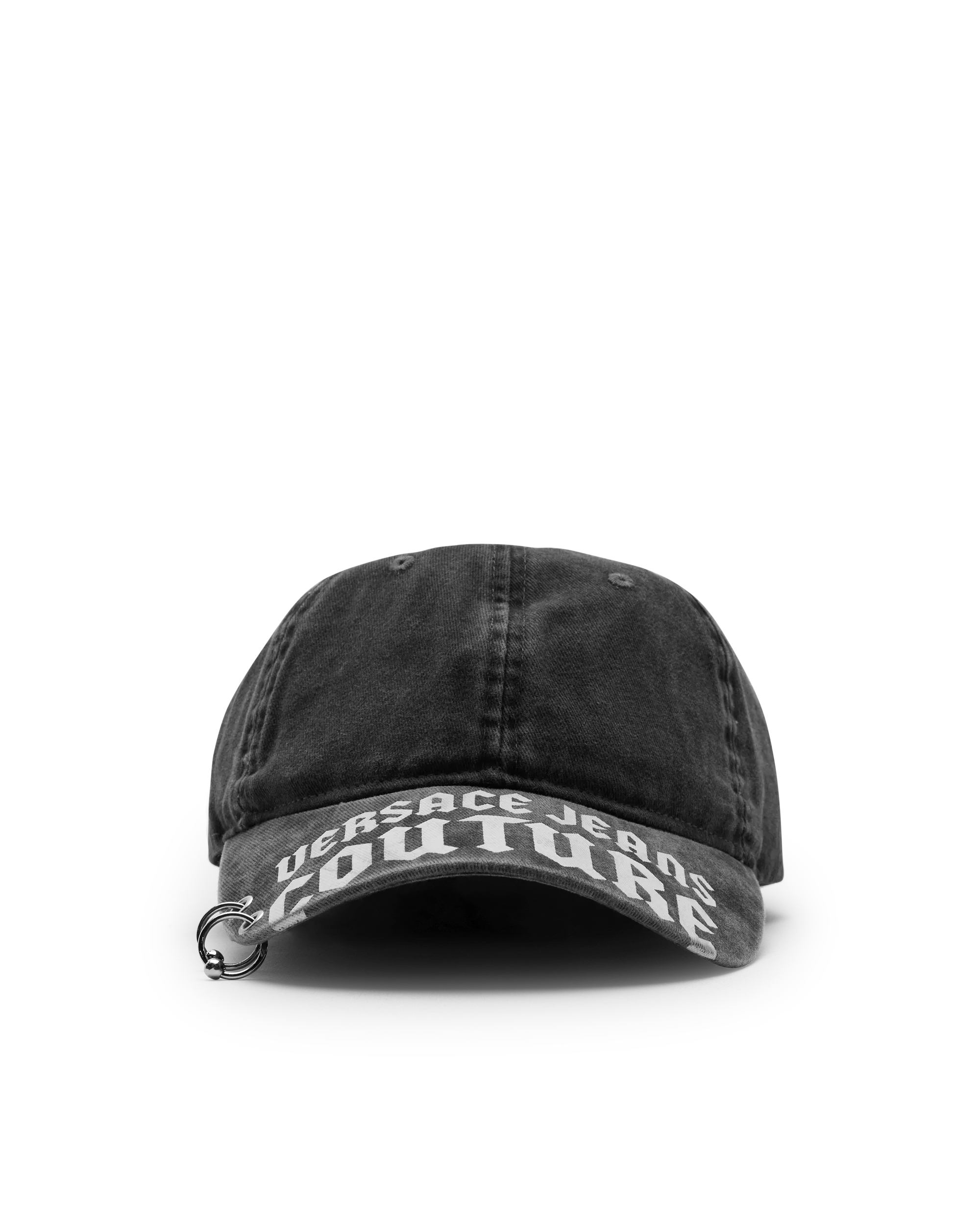 Double Ring Denim Baseball Cap
