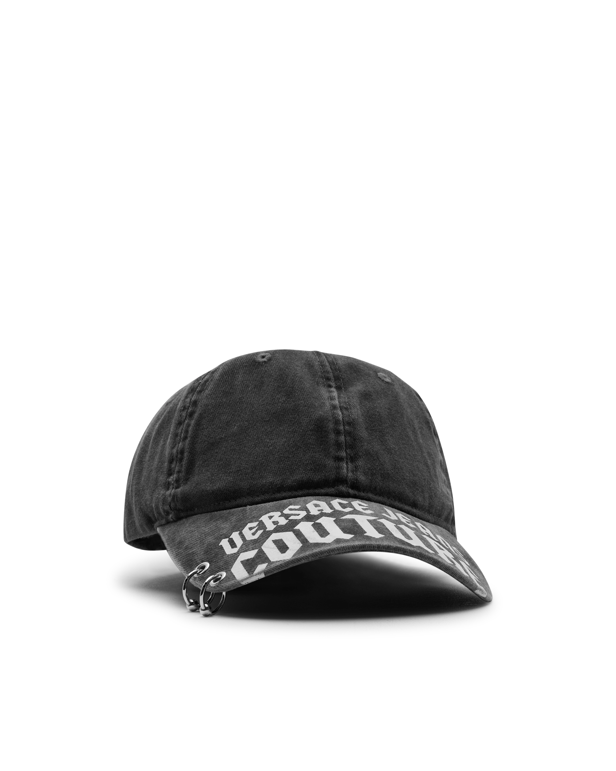 Double Ring Denim Baseball Cap