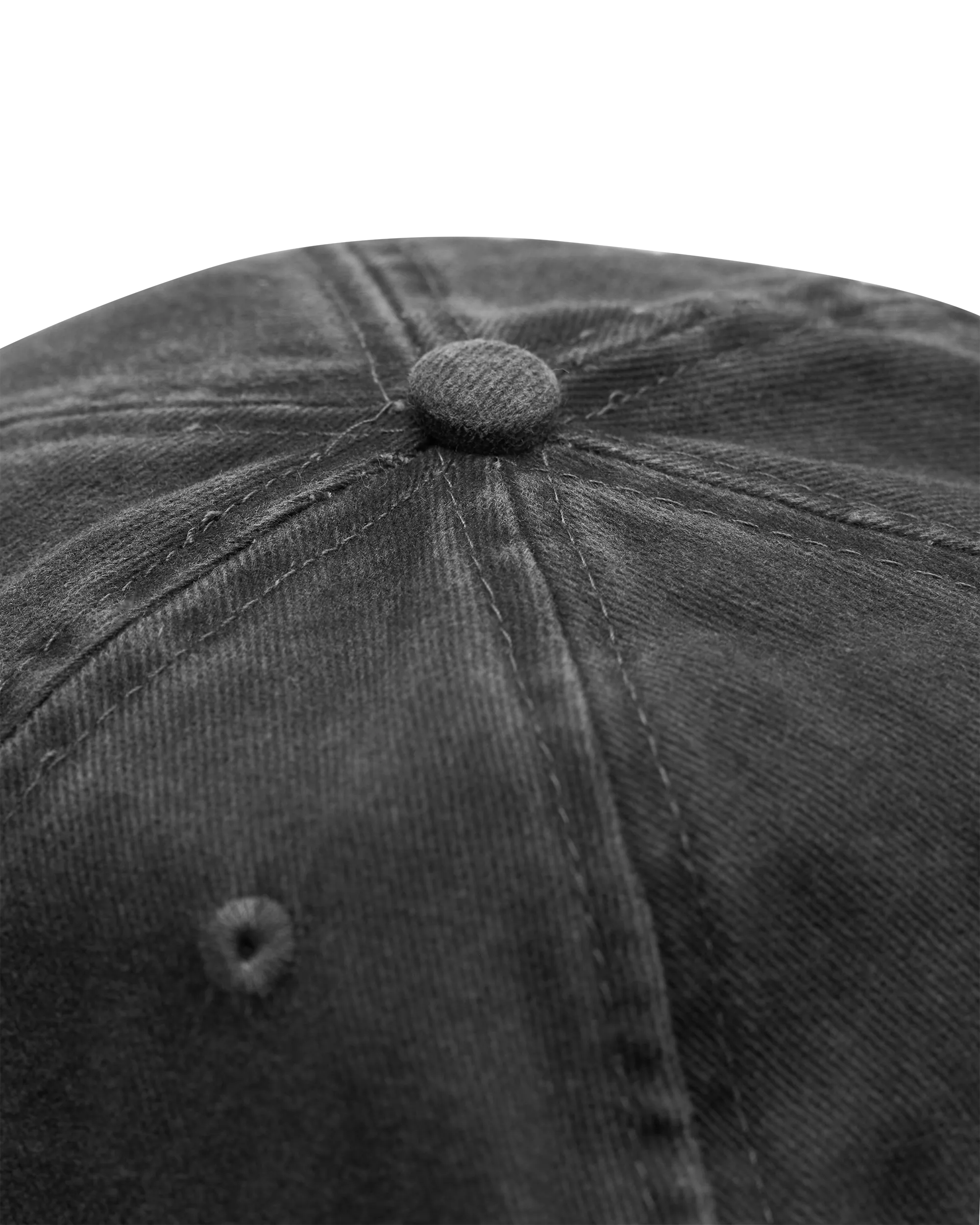 Double Ring Denim Baseball Cap