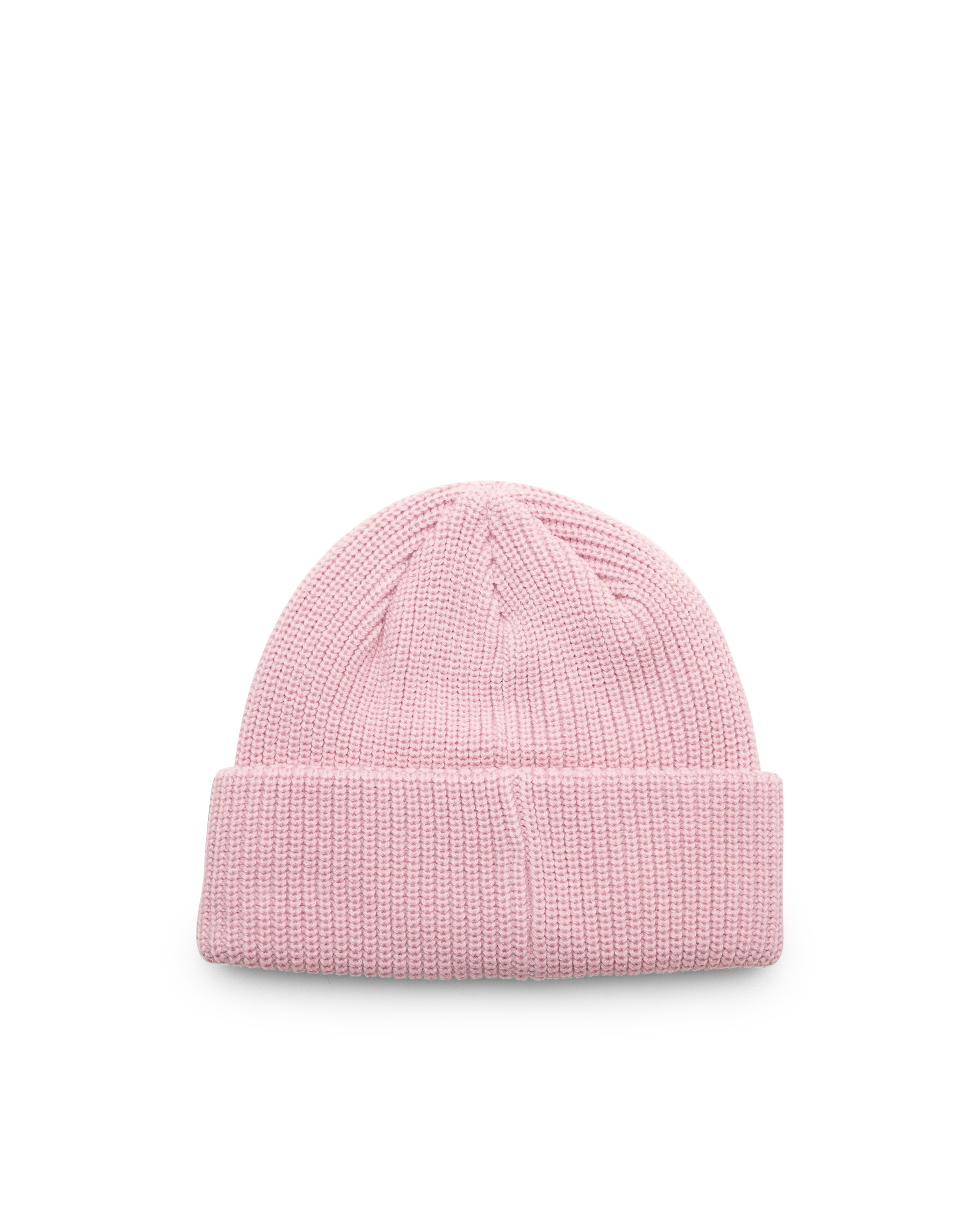 Logo Knit Ribbed Beanie