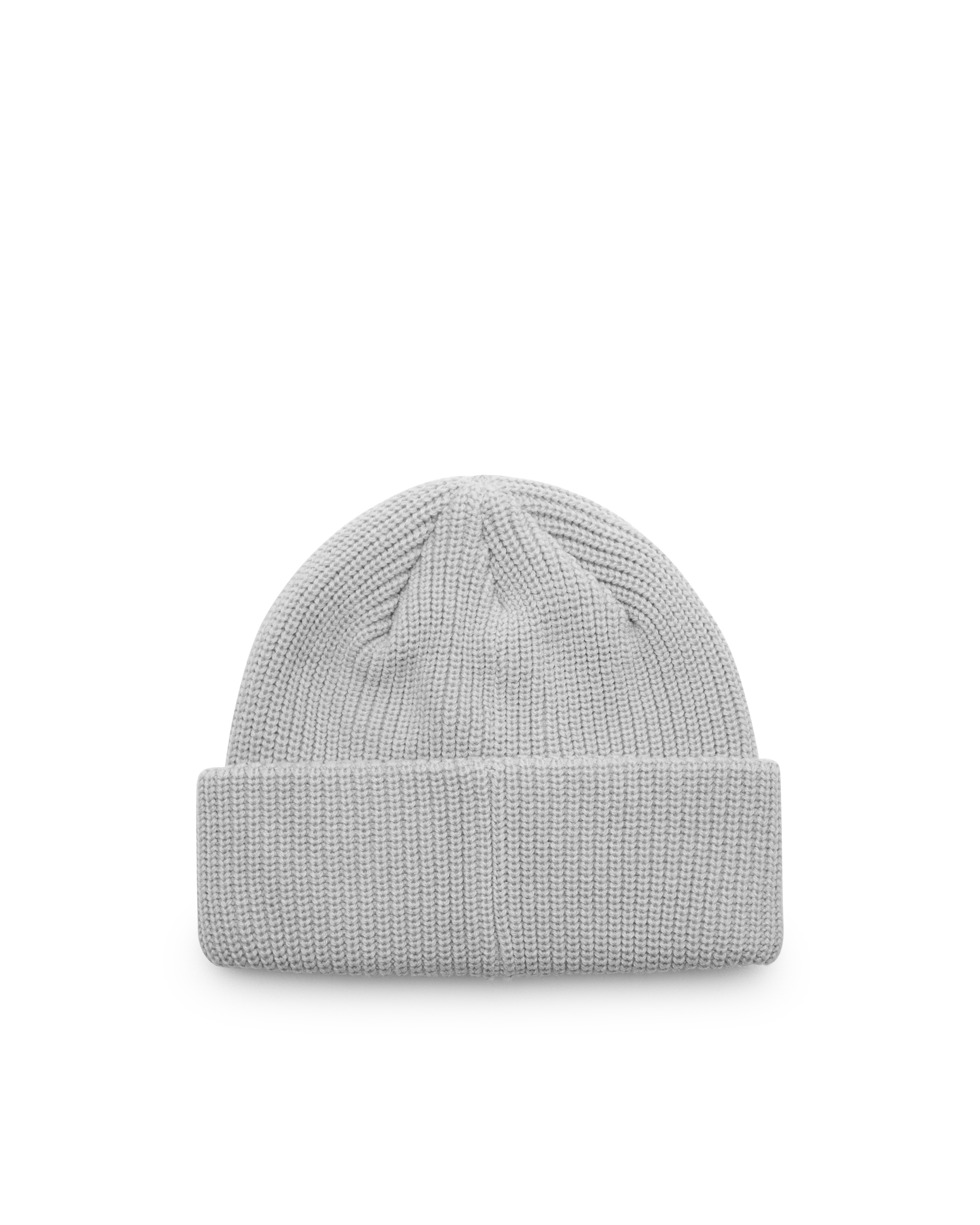 Logo Knit Ribbed Beanie