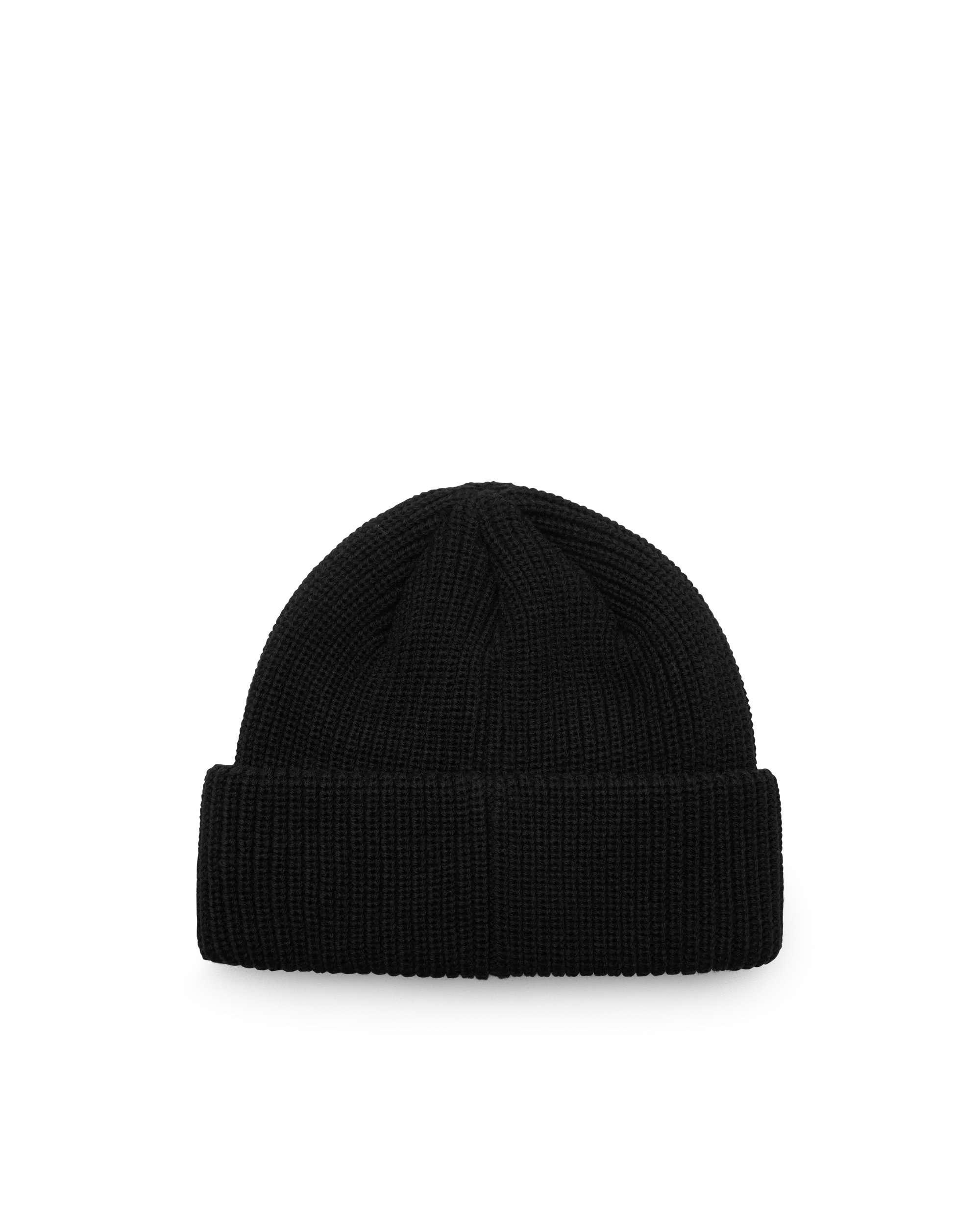 Logo Knit Ribbed Beanie
