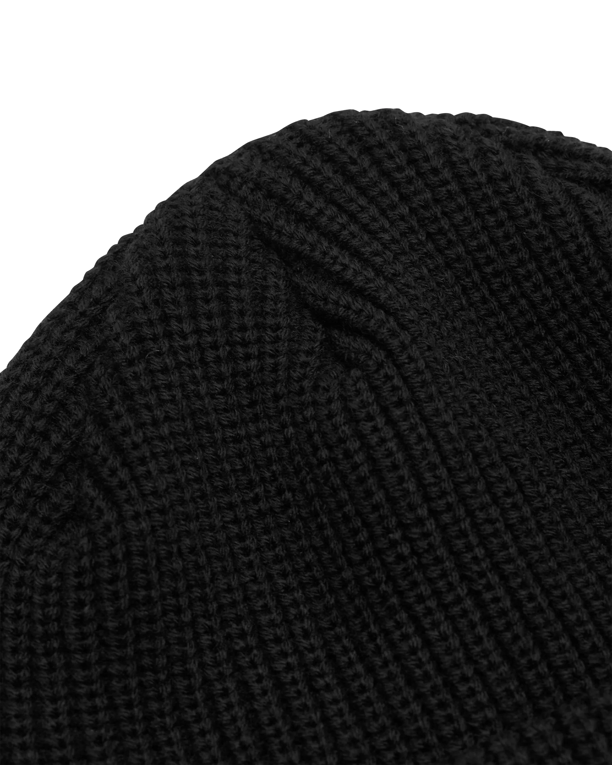 Logo Knit Ribbed Beanie