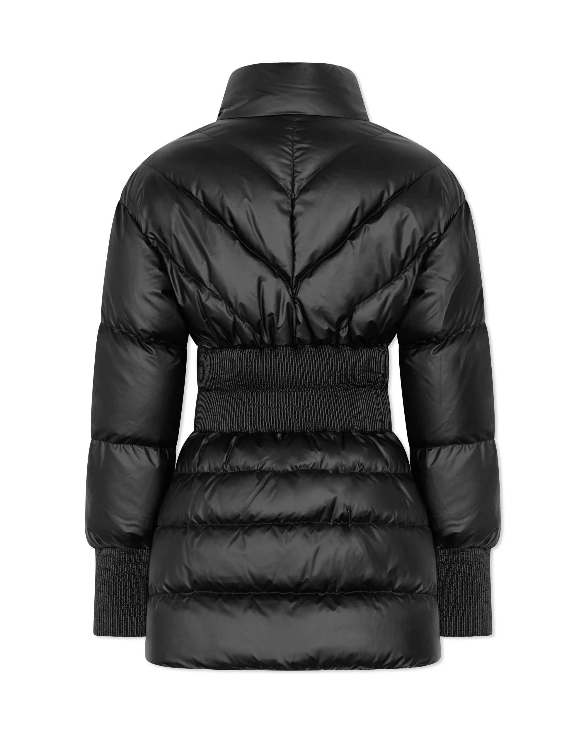 Baroque-Buckle Puffer Jacket