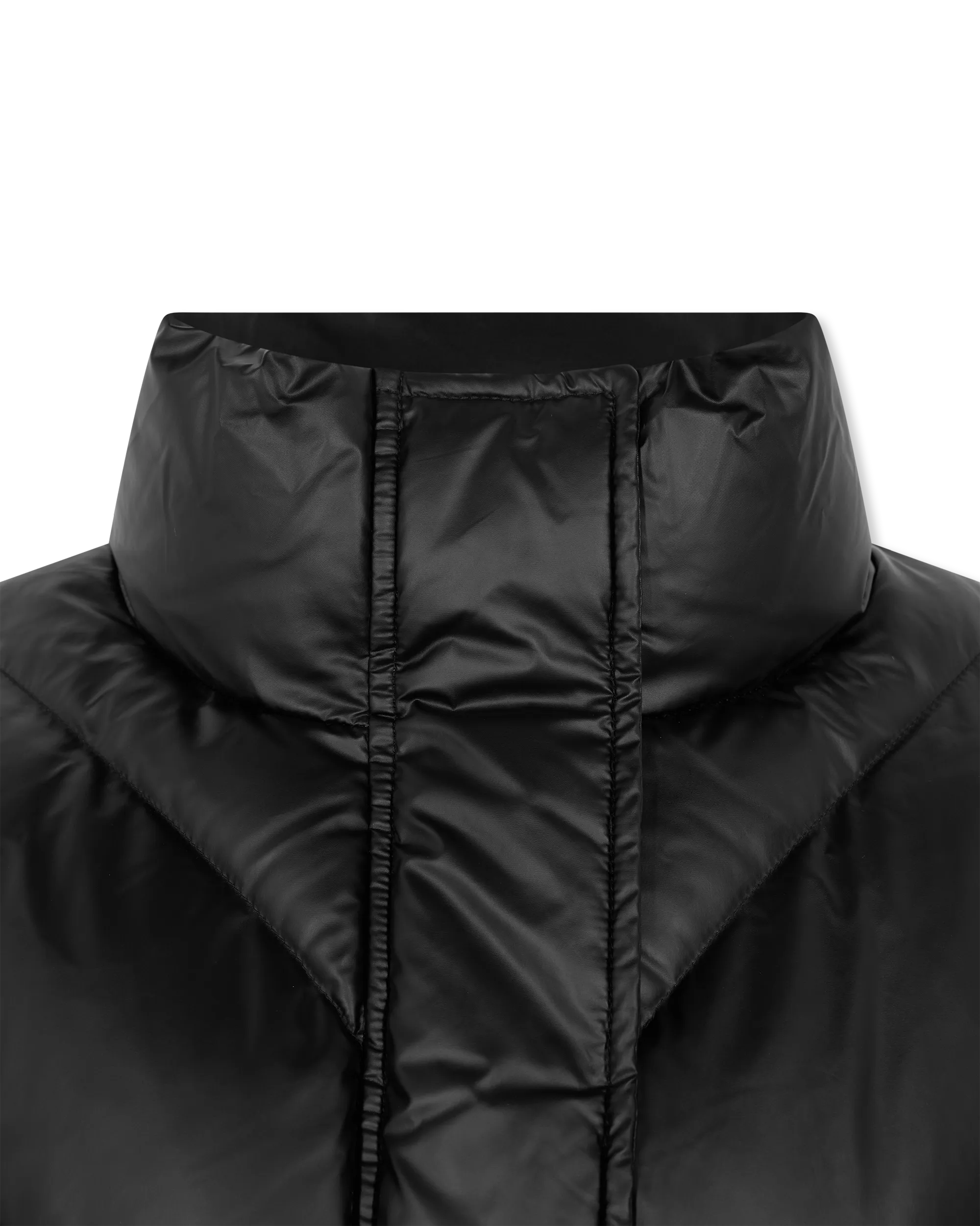 Baroque-Buckle Puffer Jacket